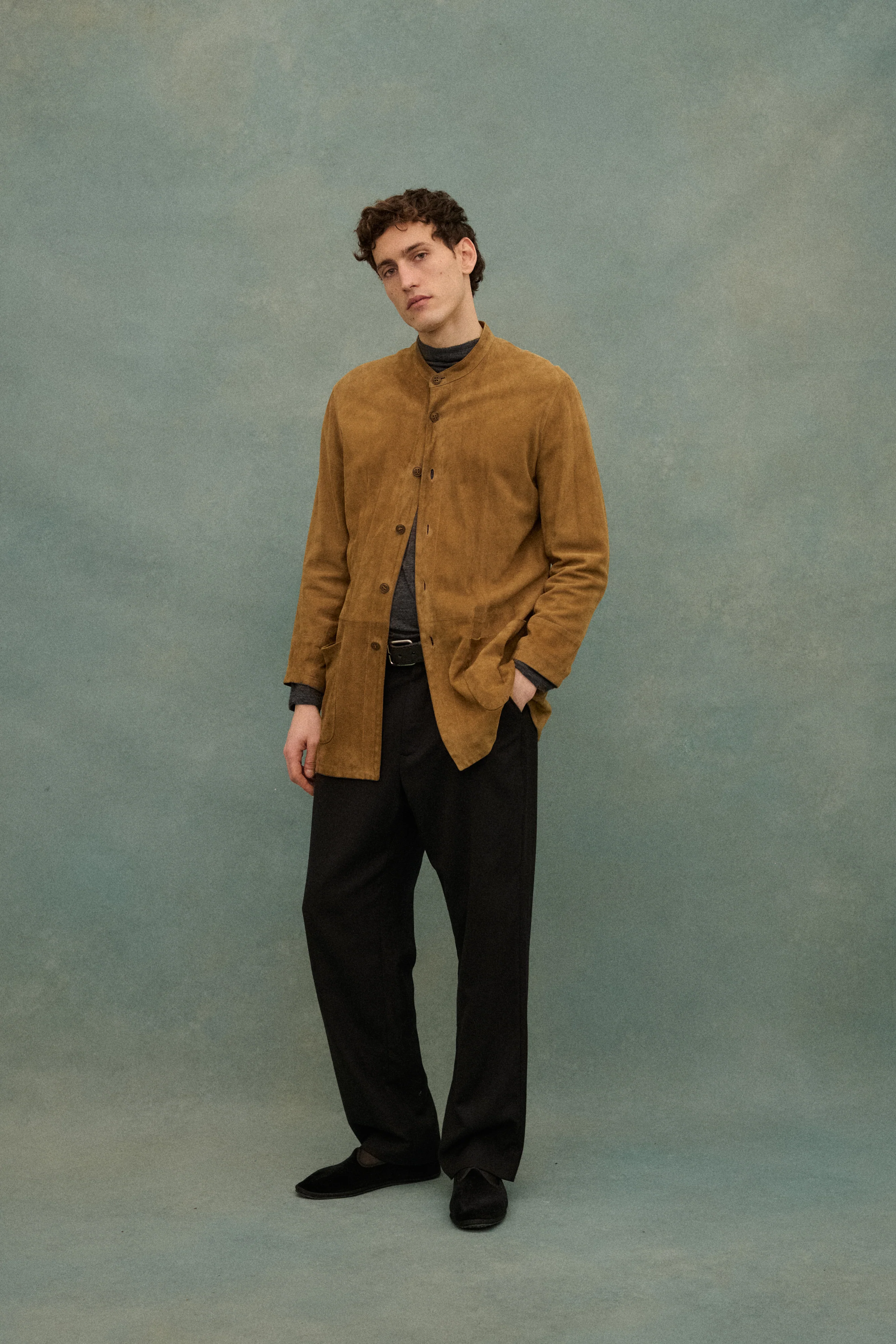 Armani Suede Jacket - Image 8