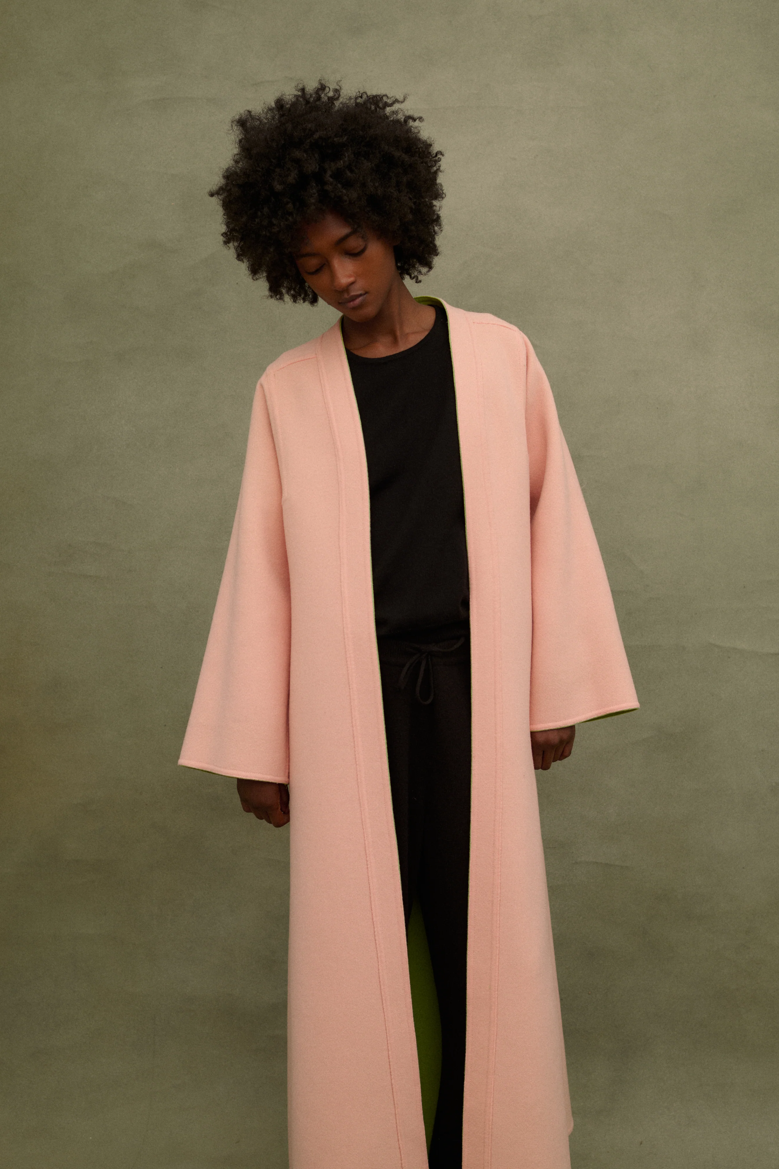 Beene Reversible Wool Coat - Image 10