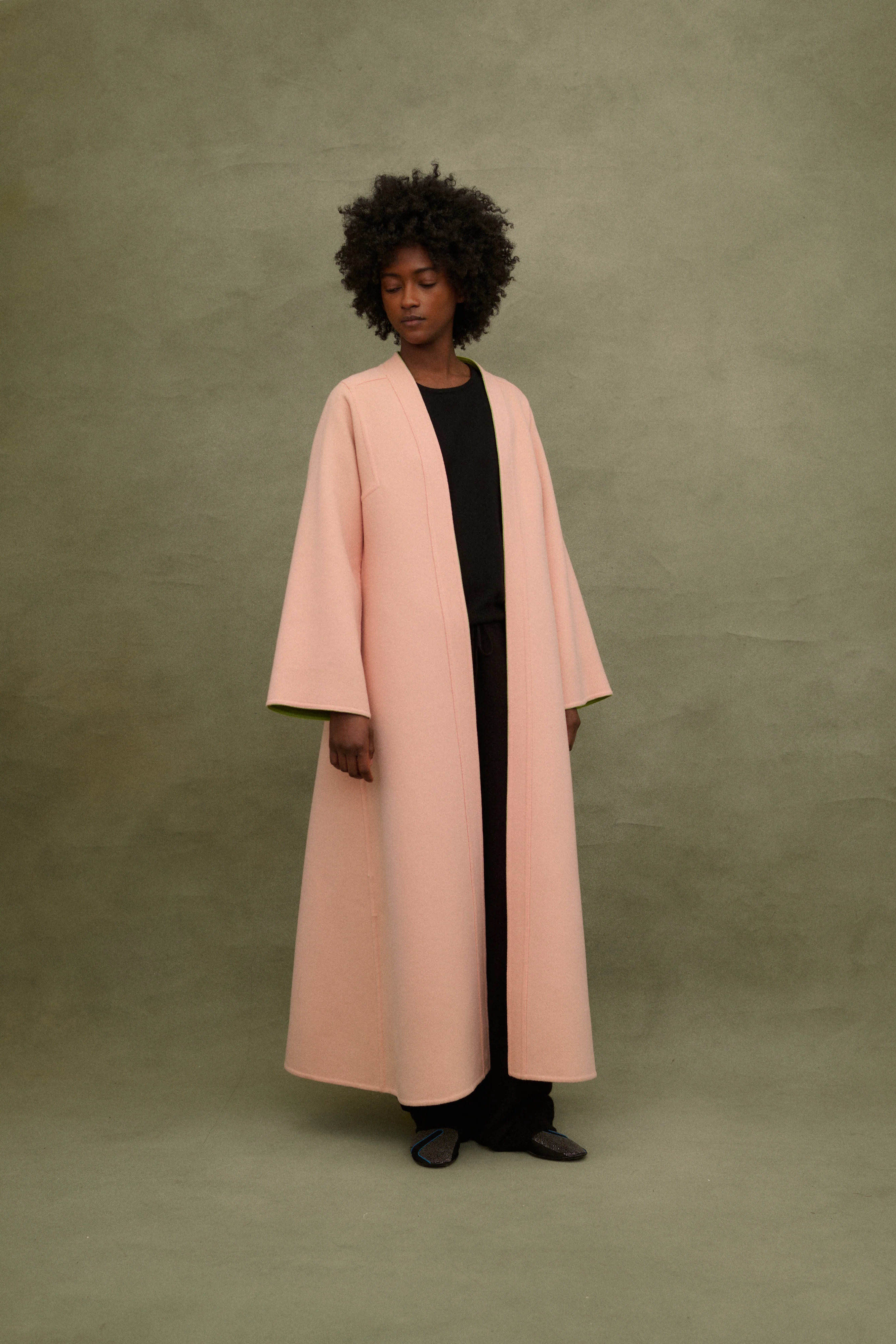 Beene Reversible Wool Coat - Image 11