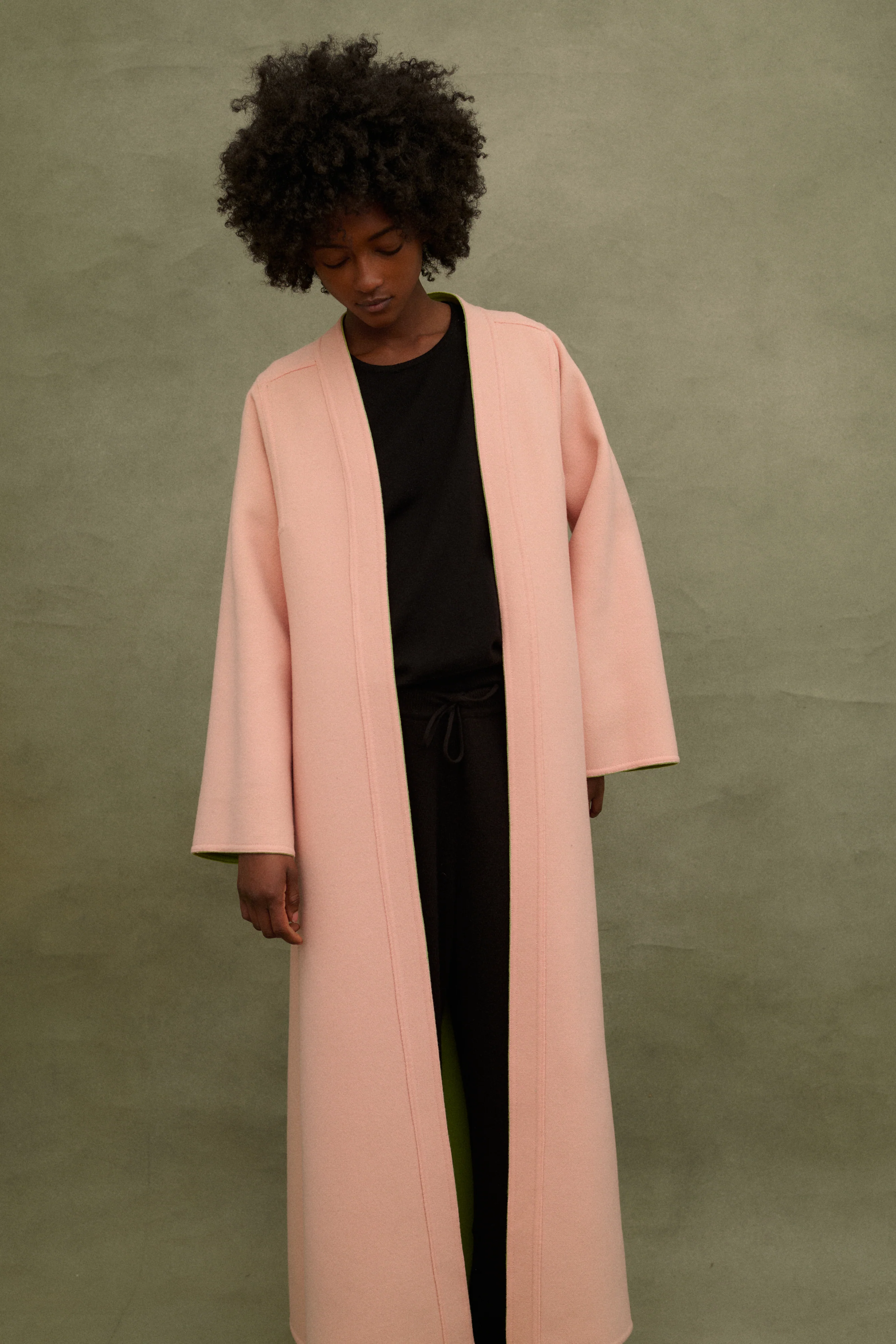 Beene Reversible Wool Coat - Image 13