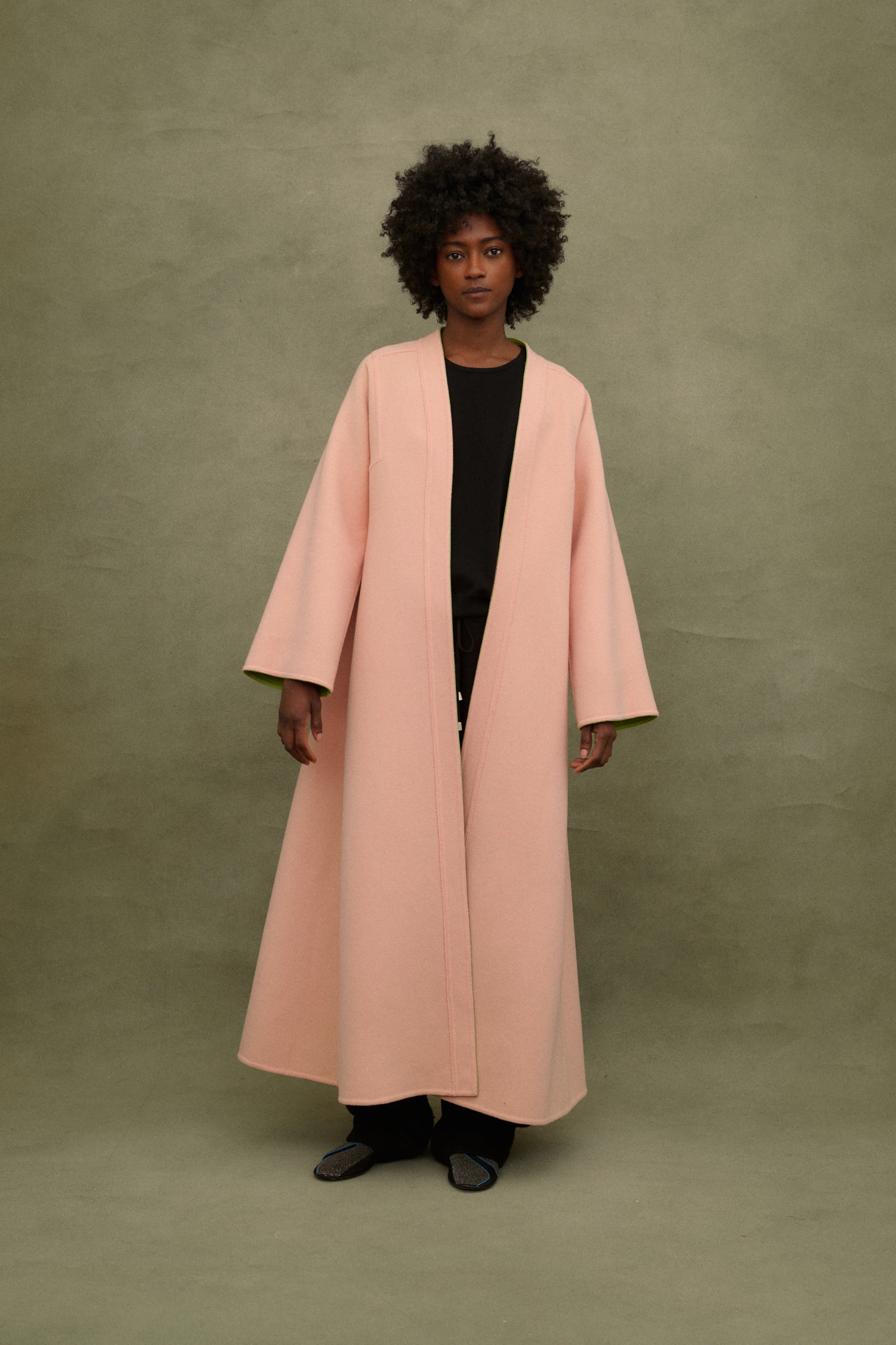 Beene Reversible Wool Coat - Image 14