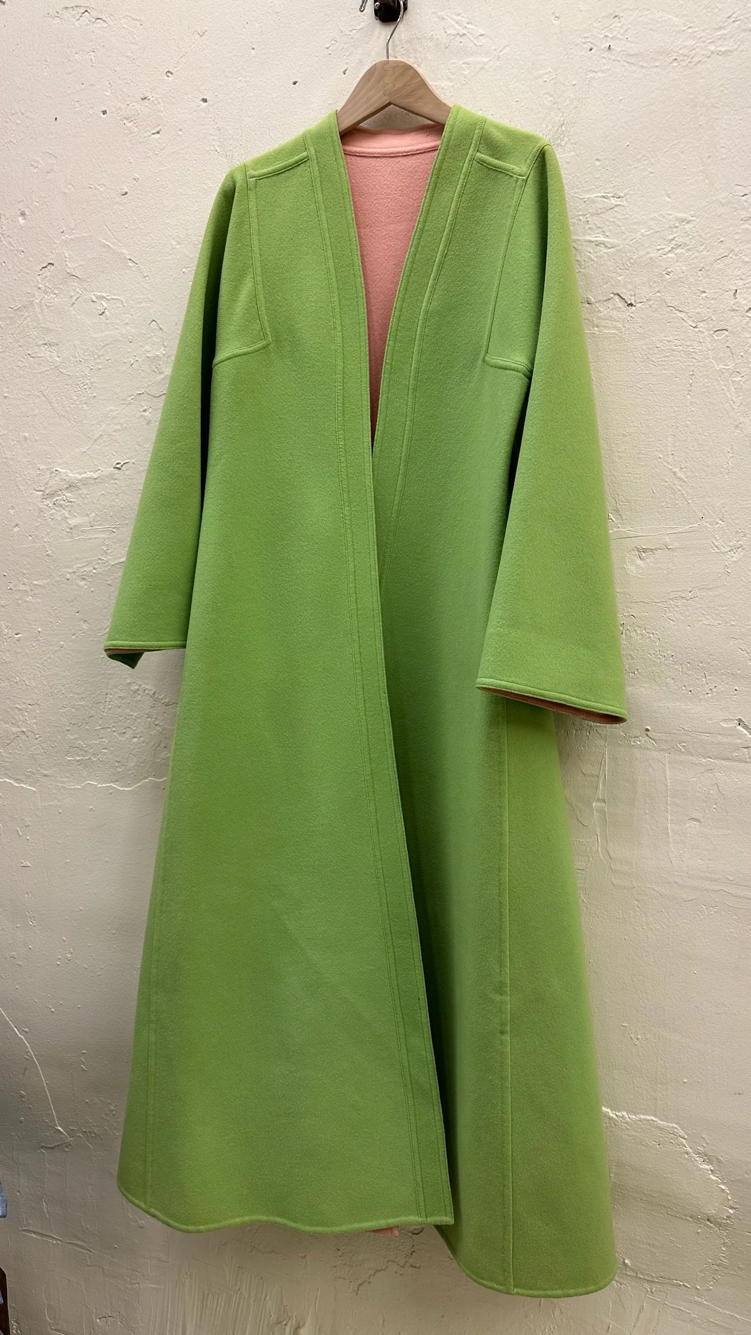 Beene Reversible Wool Coat - Image 22