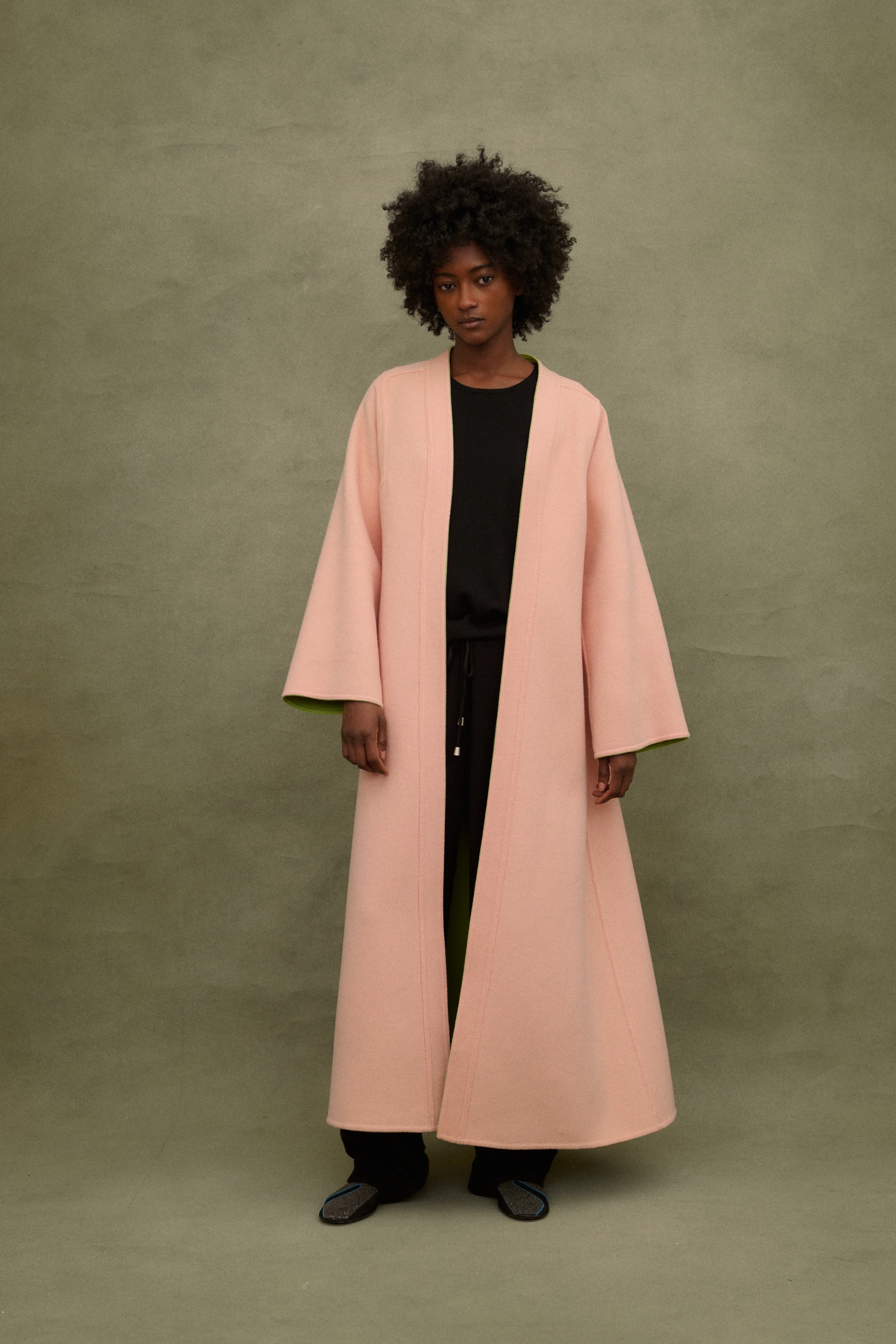 Beene Reversible Wool Coat - Image 6