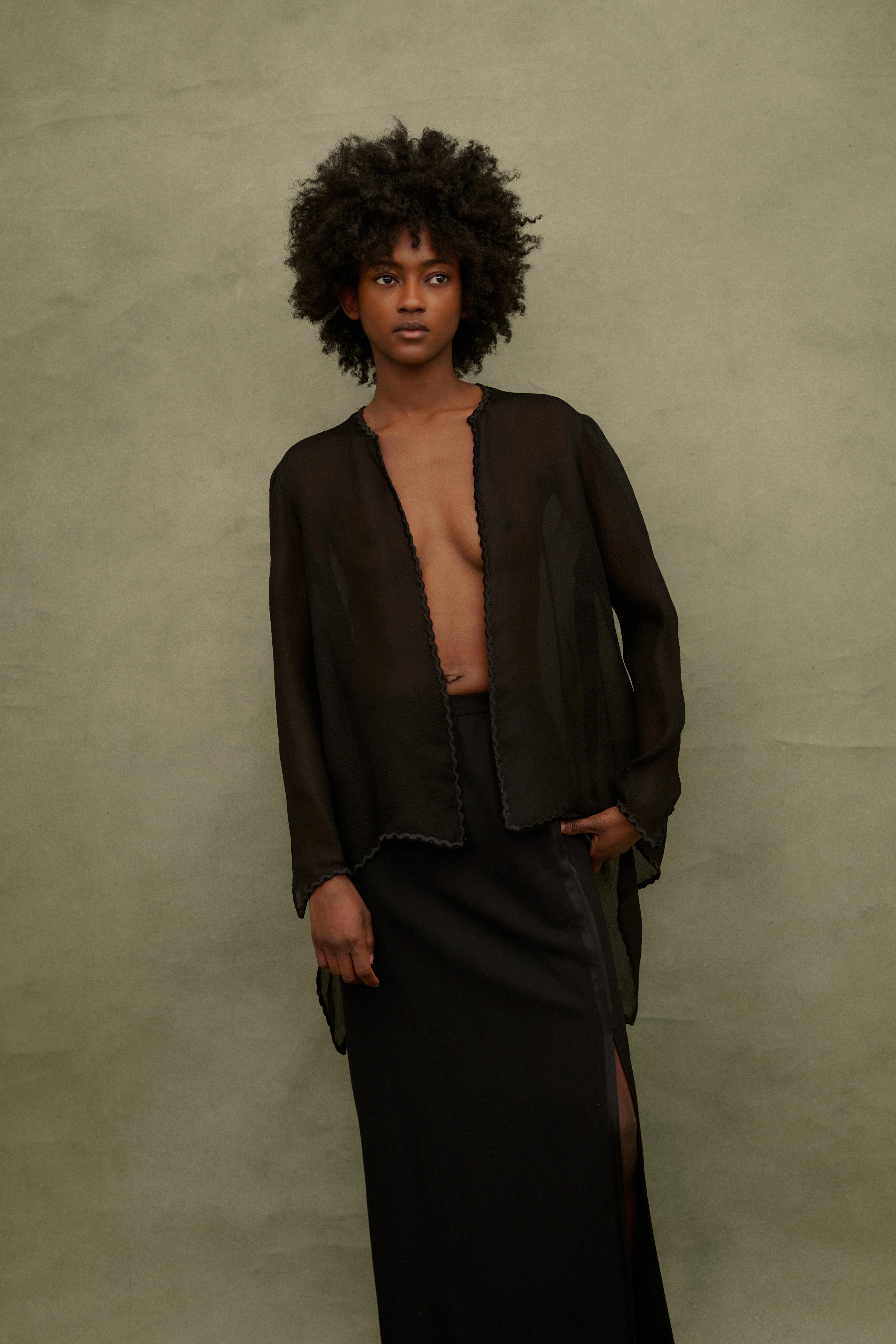 Beene Sheer Cardigan - Image 16
