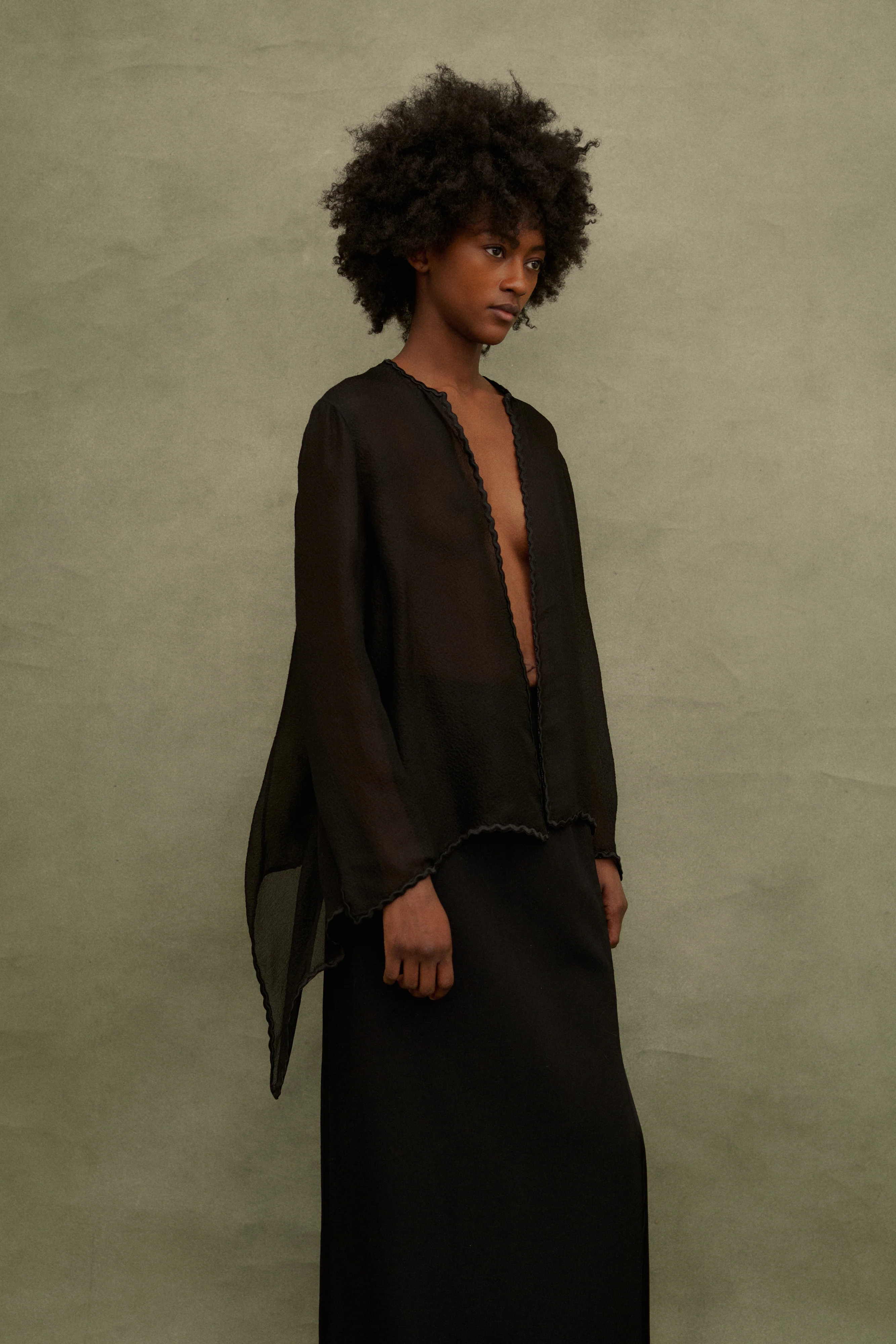 Beene Sheer Cardigan - Image 4