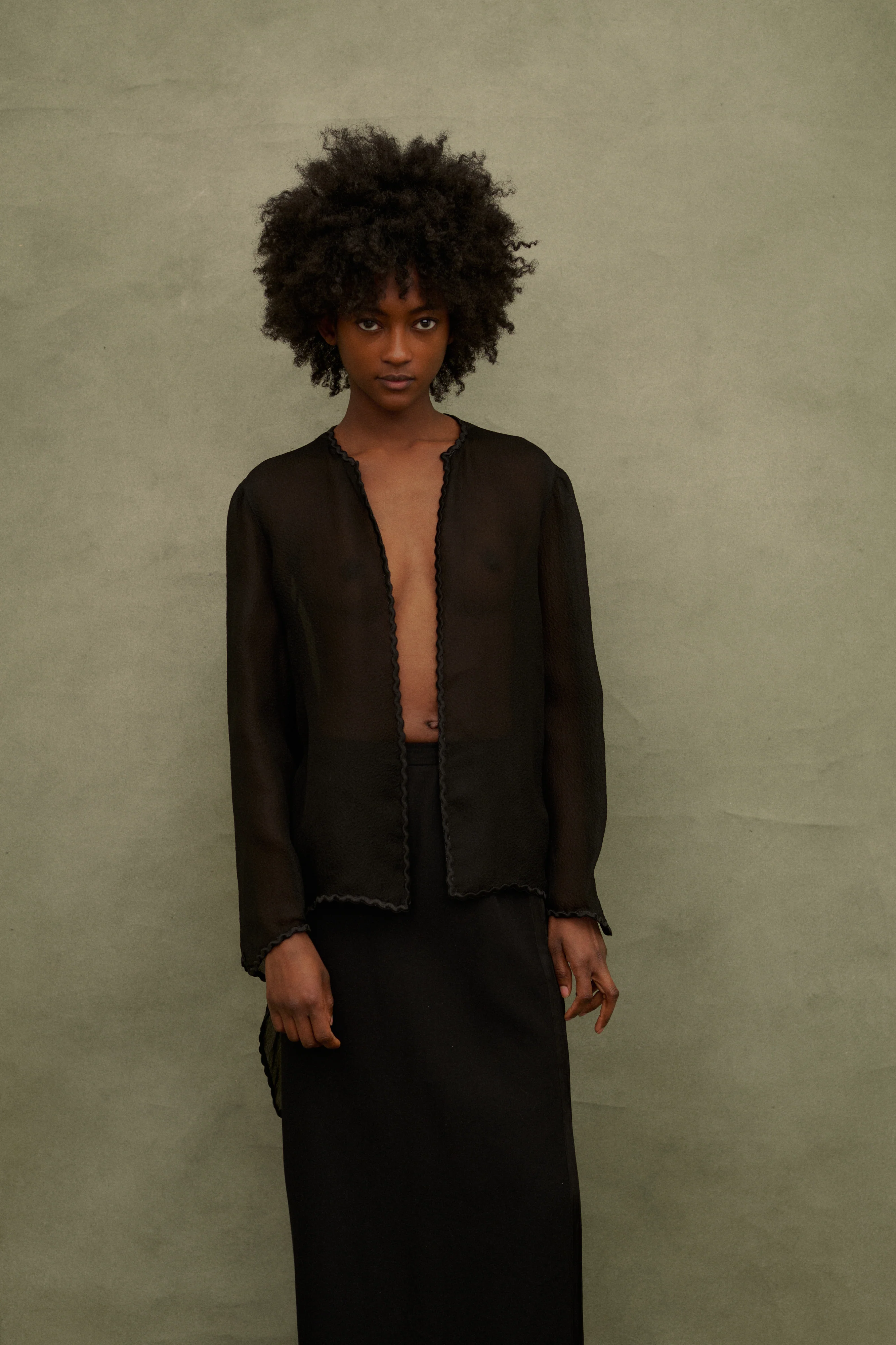 Beene Sheer Cardigan - Image 5