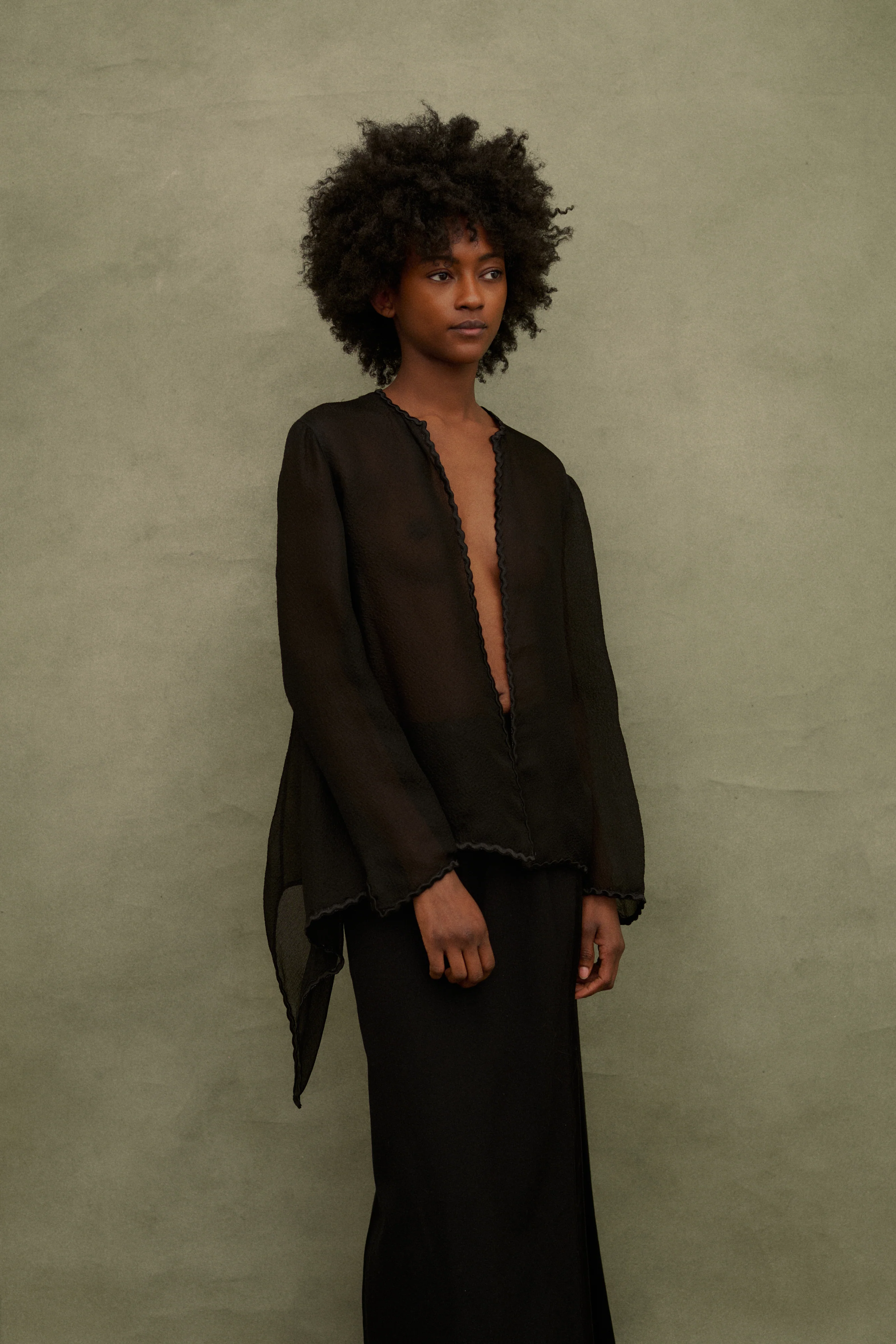 Beene Sheer Cardigan - Image 6