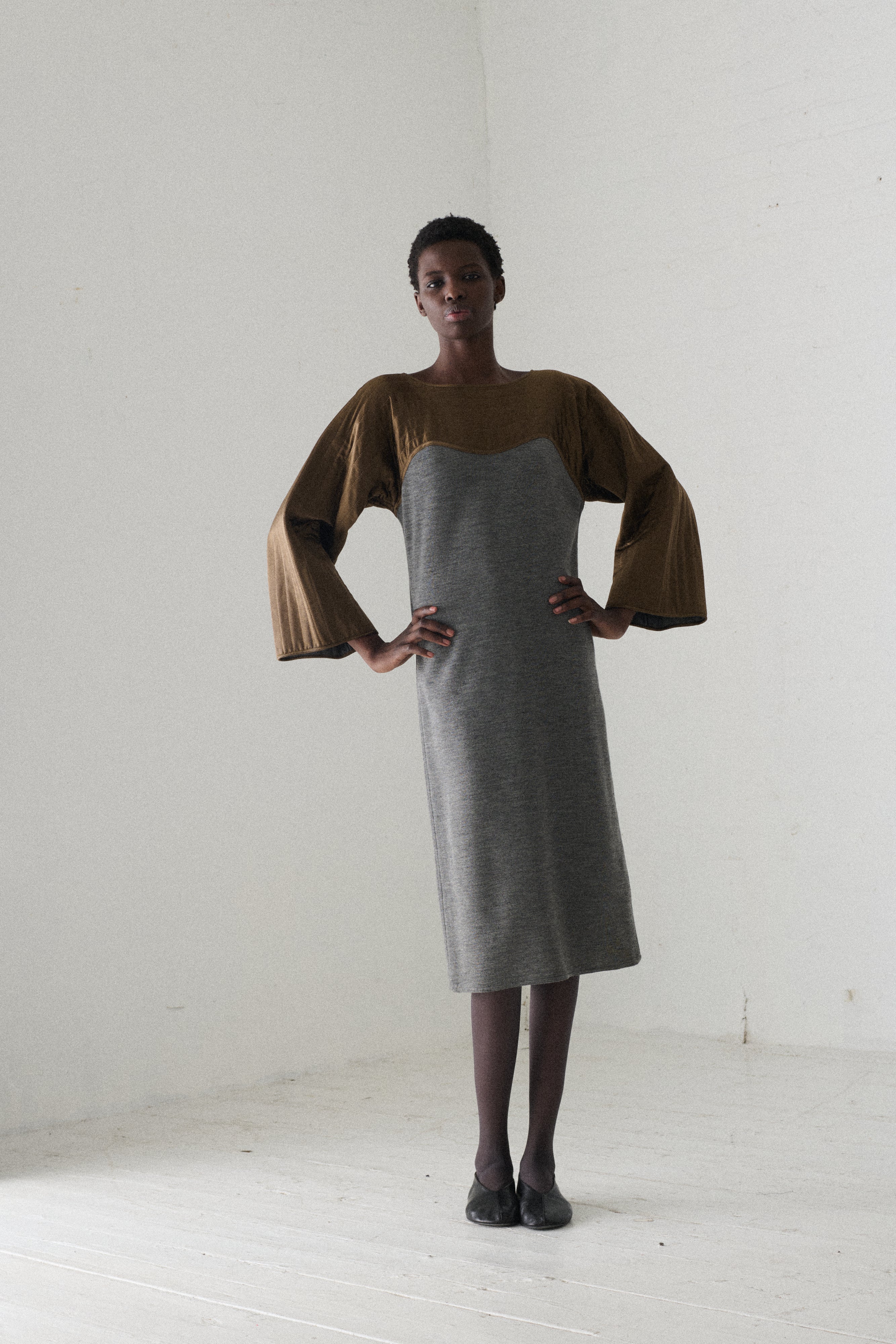 Beene Silk and Wool Dress - Image 10