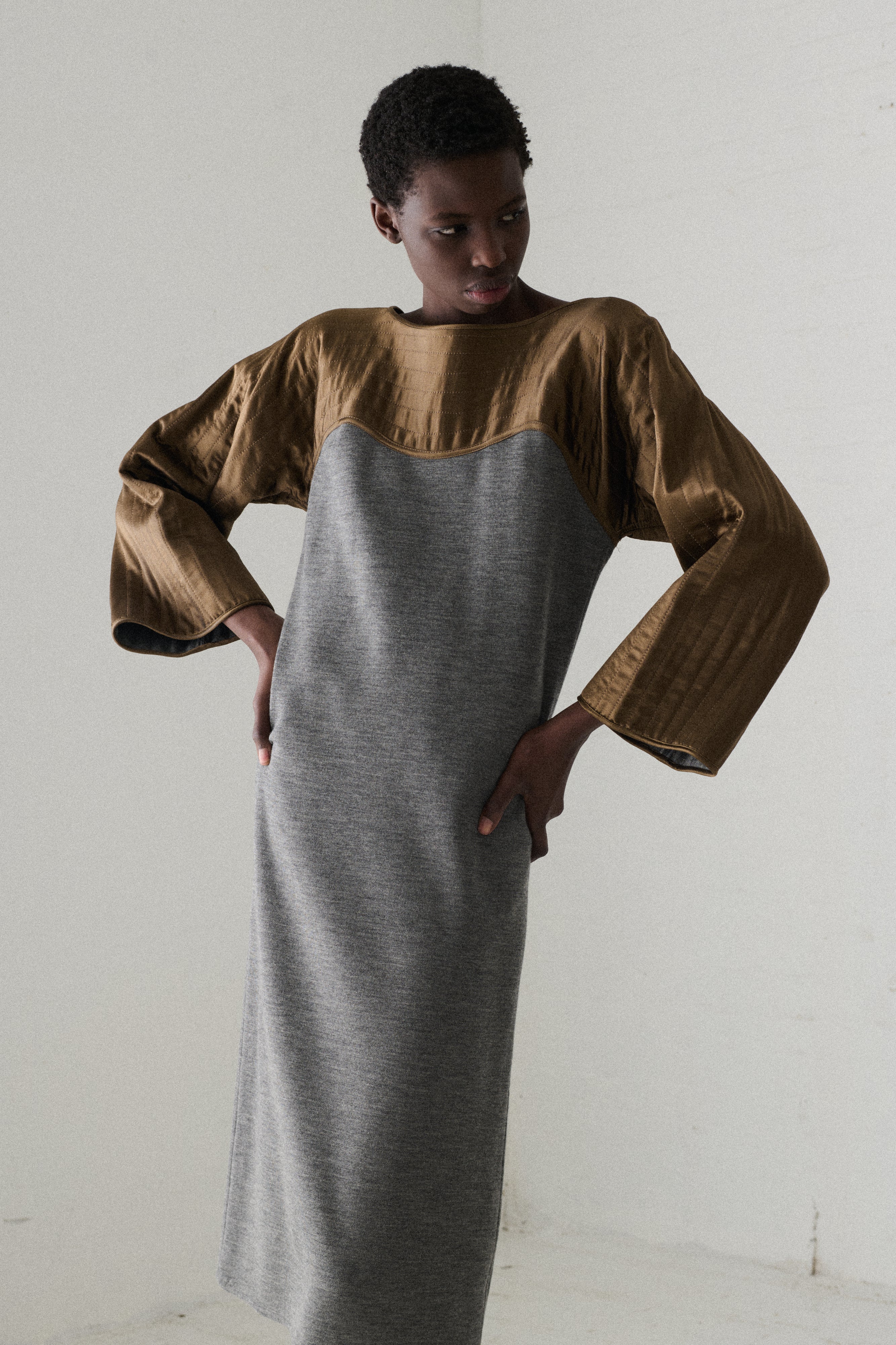 Beene Silk and Wool Dress - Image 11