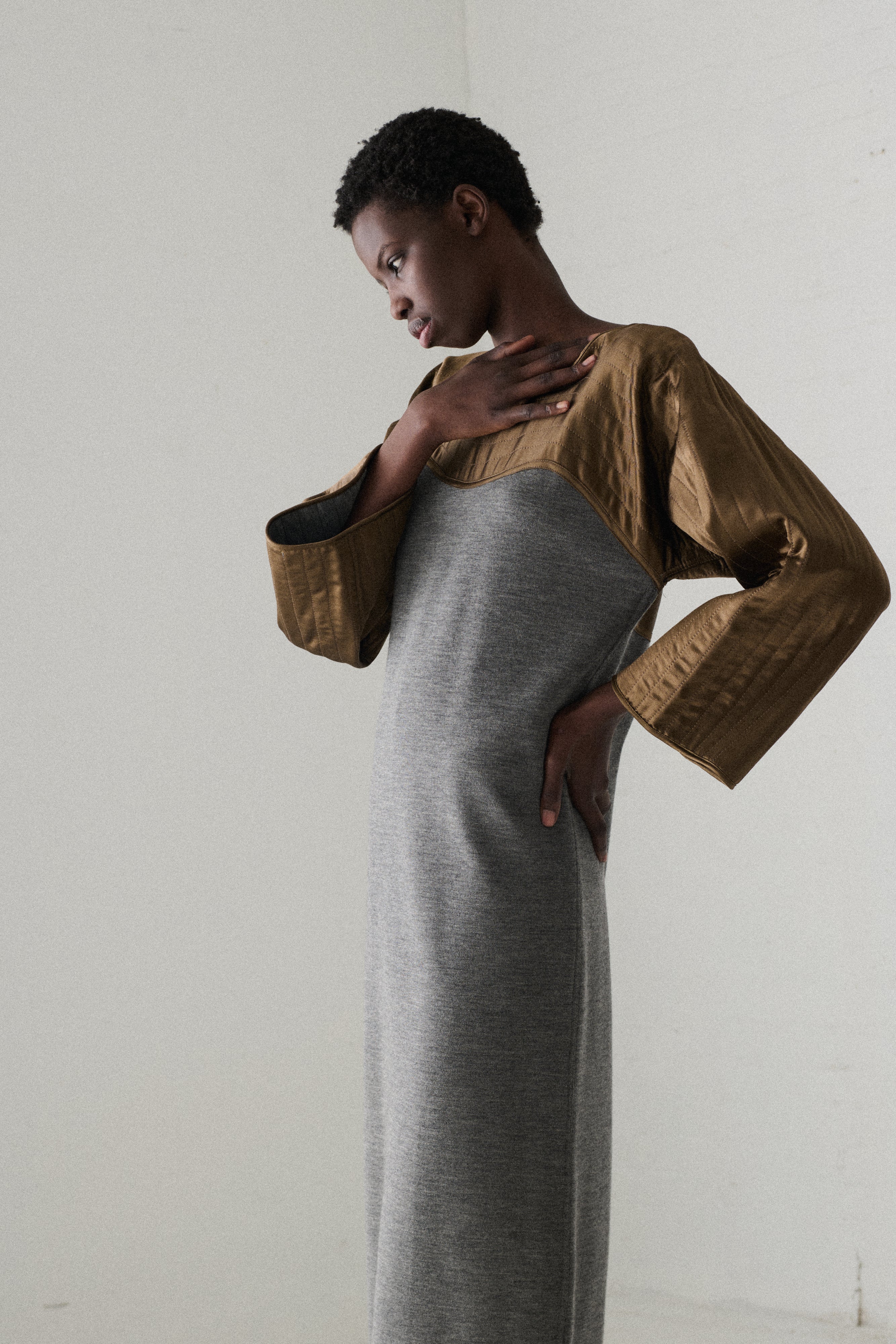 Beene Silk and Wool Dress - Image 15