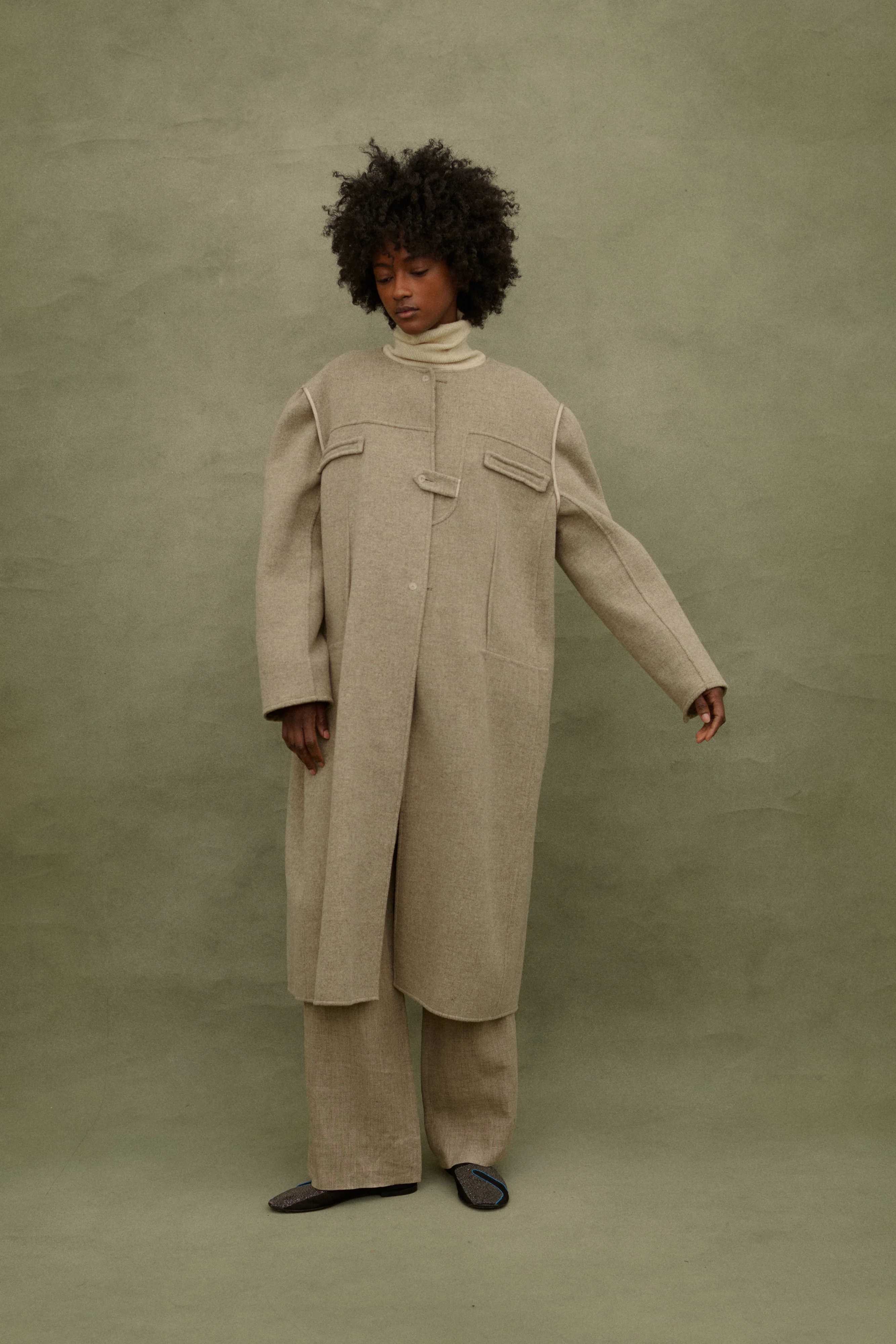 Bill Blass Wool Coat - Image 14