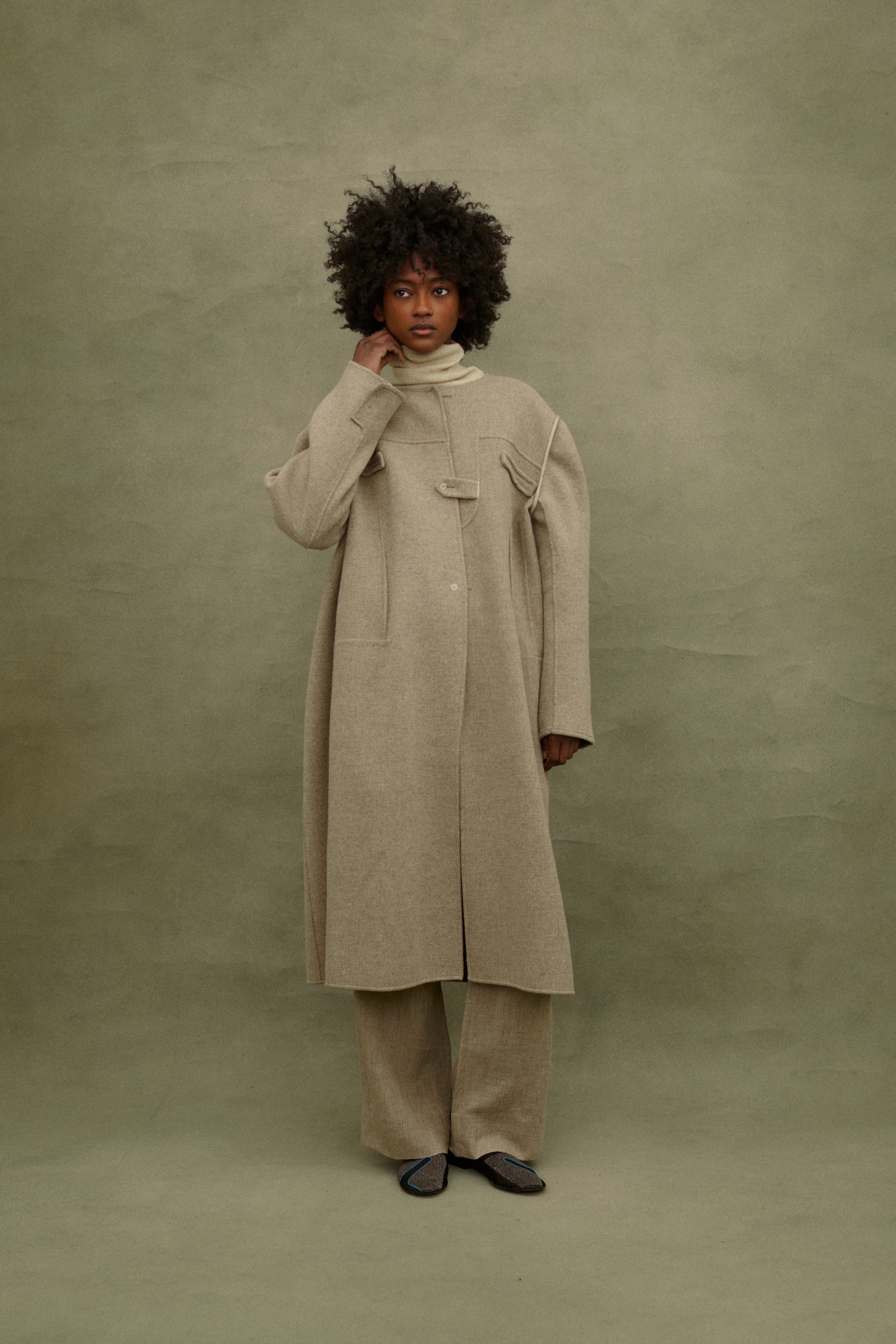 Bill Blass Wool Coat - Image 3