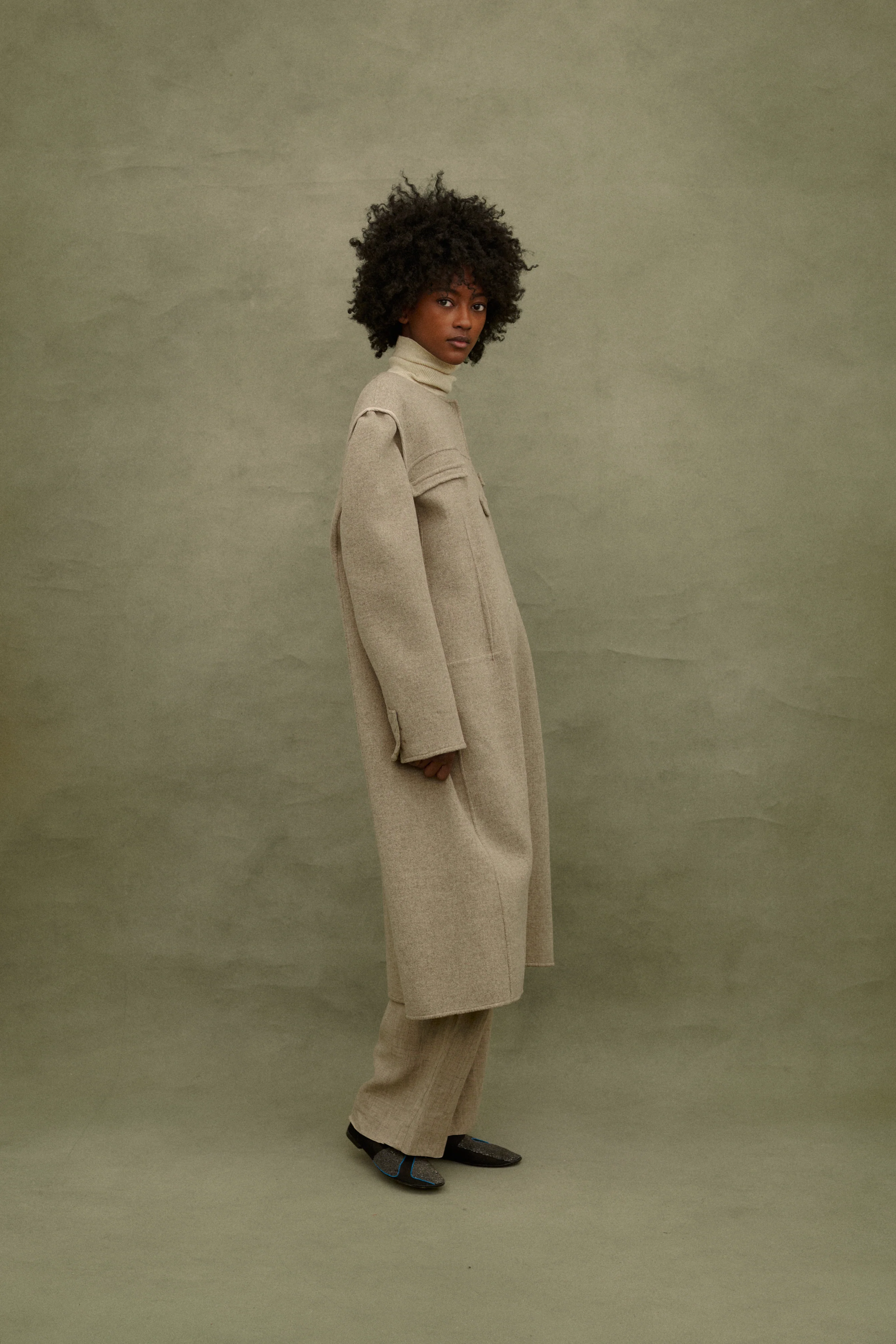 Bill Blass Wool Coat - Image 5