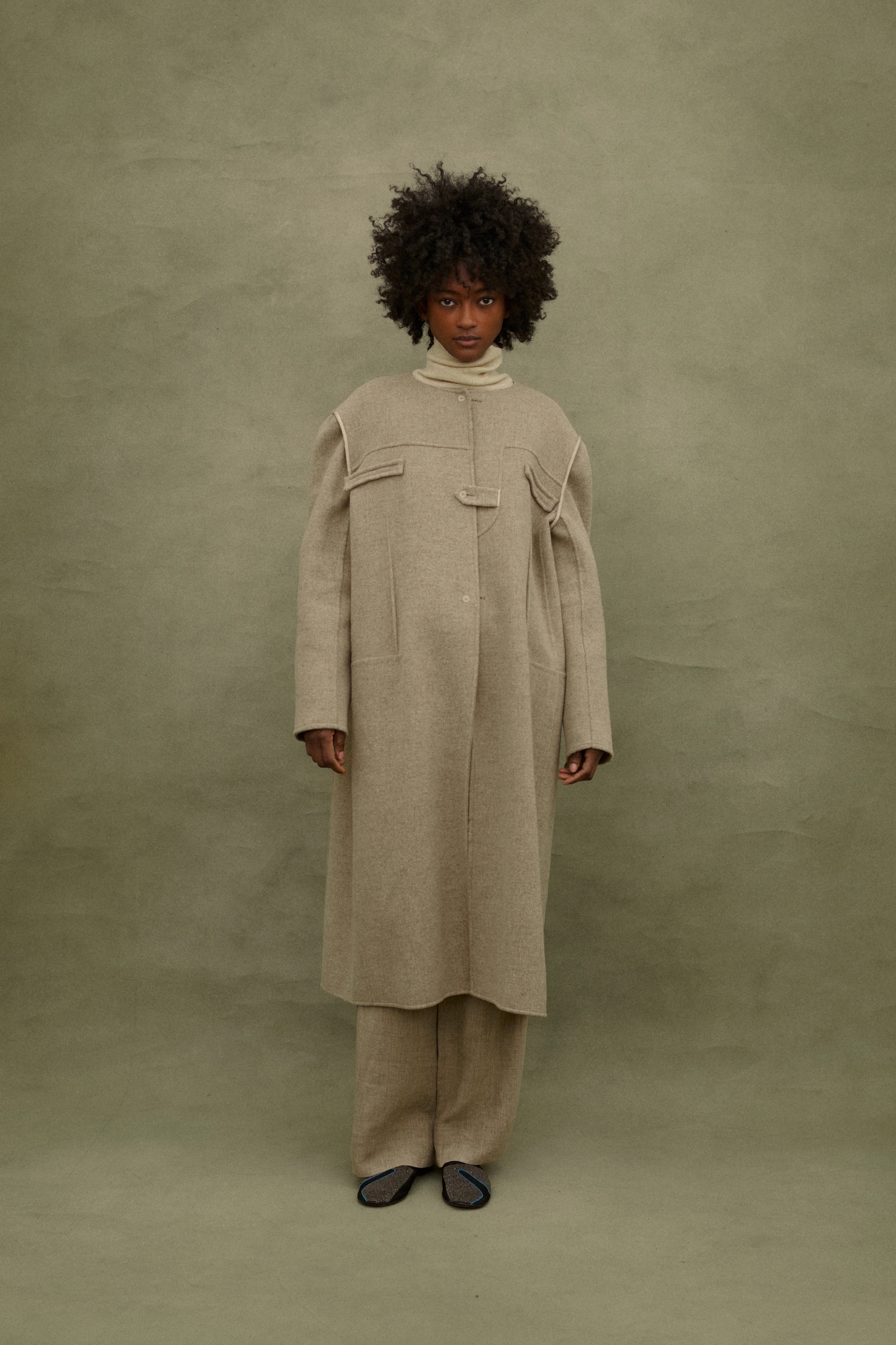 Bill Blass Wool Coat - Image 7