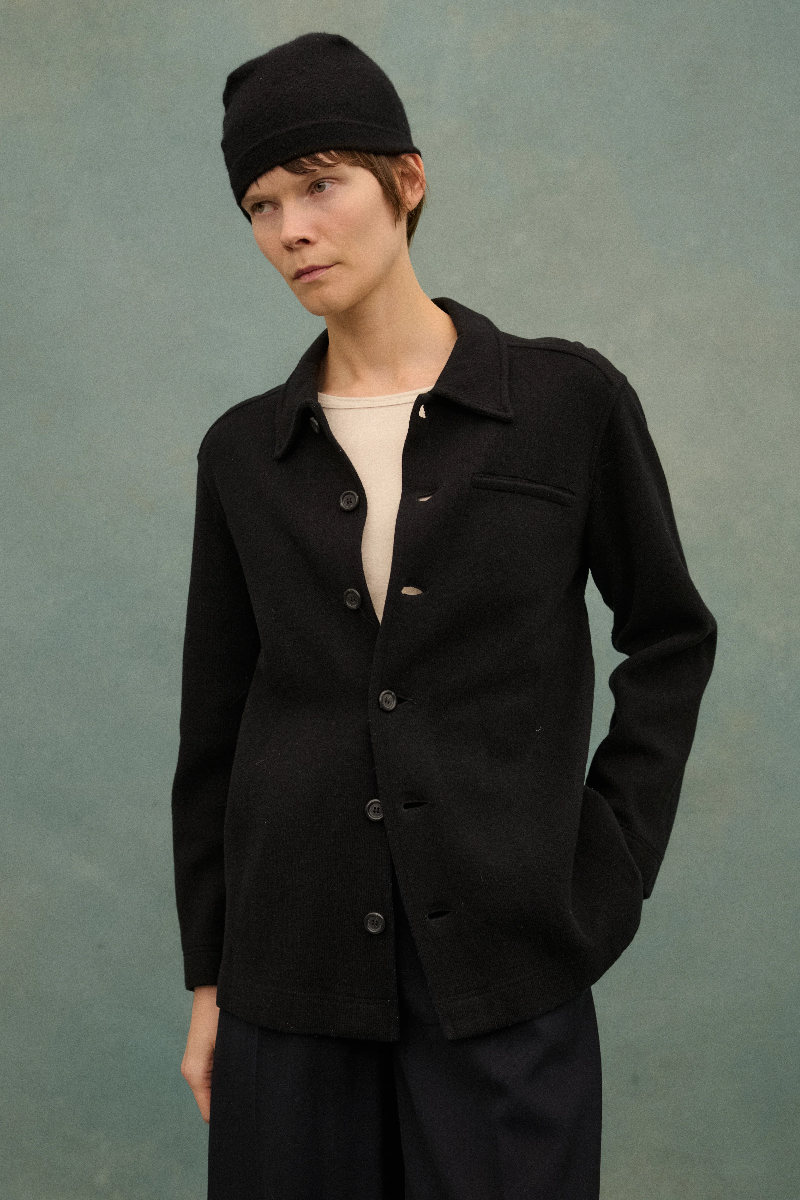 Dries Van Noten Black Chore Coat - Image 11