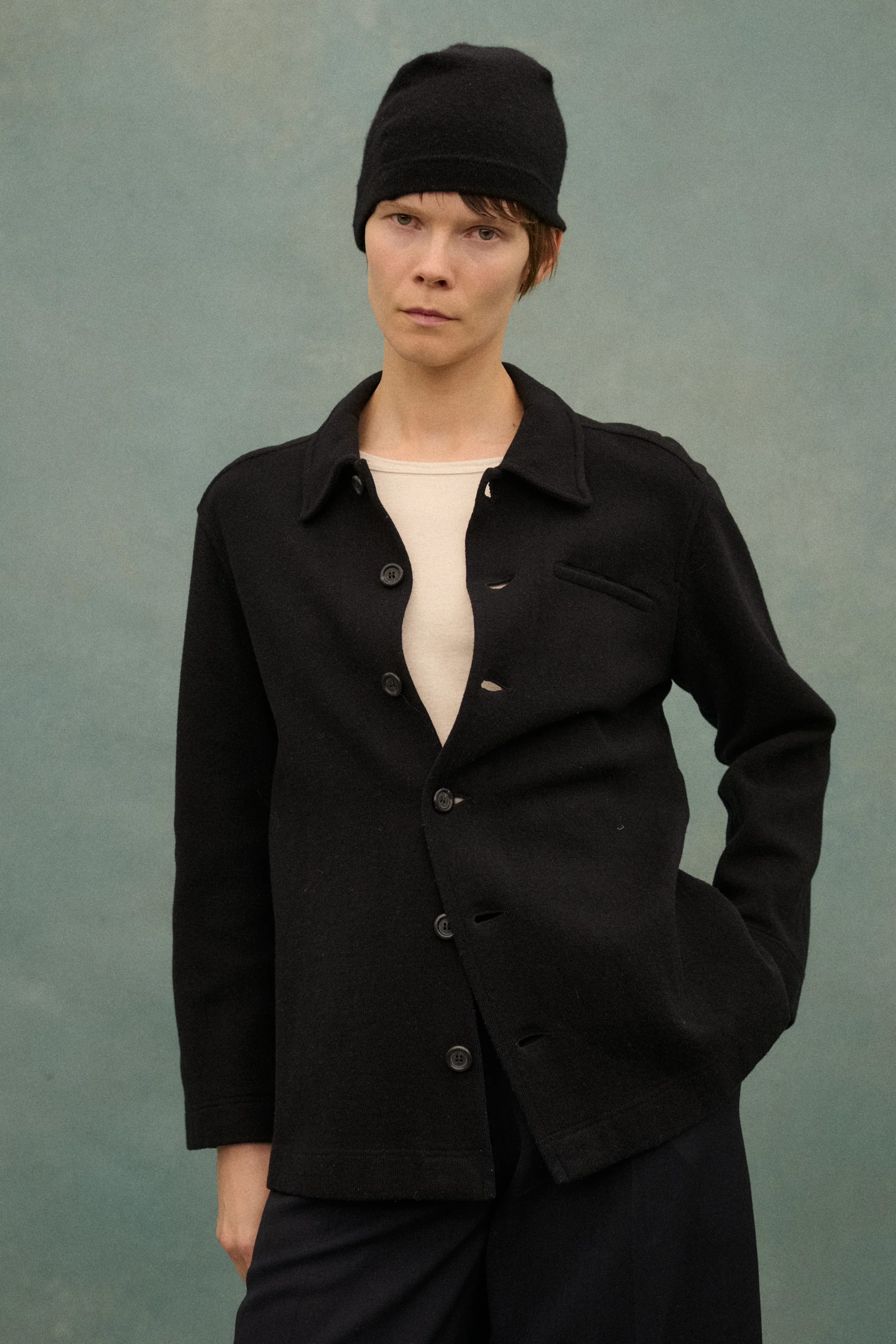 Dries Van Noten Black Chore Coat - Image 12