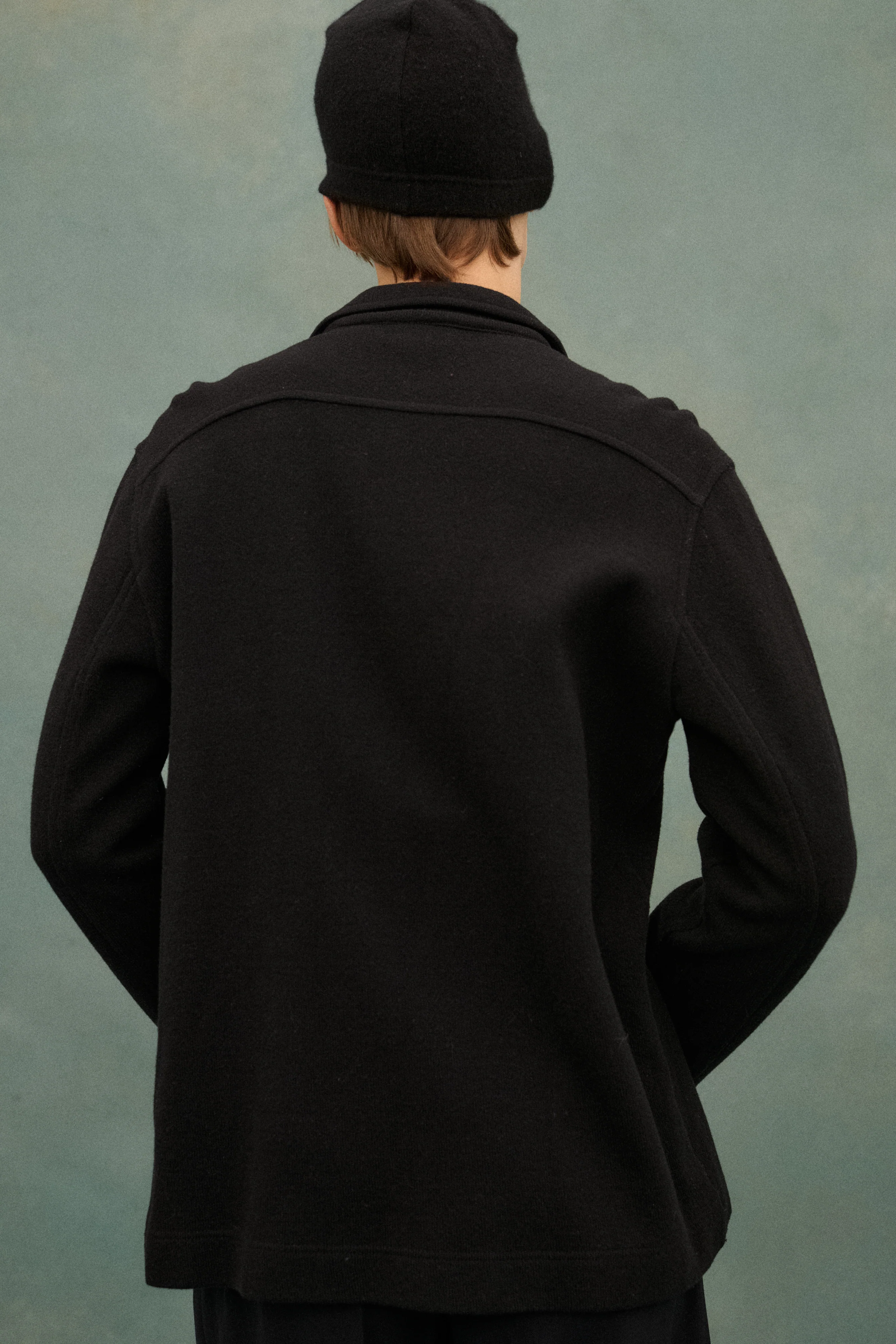 Dries Van Noten Black Chore Coat - Image 9