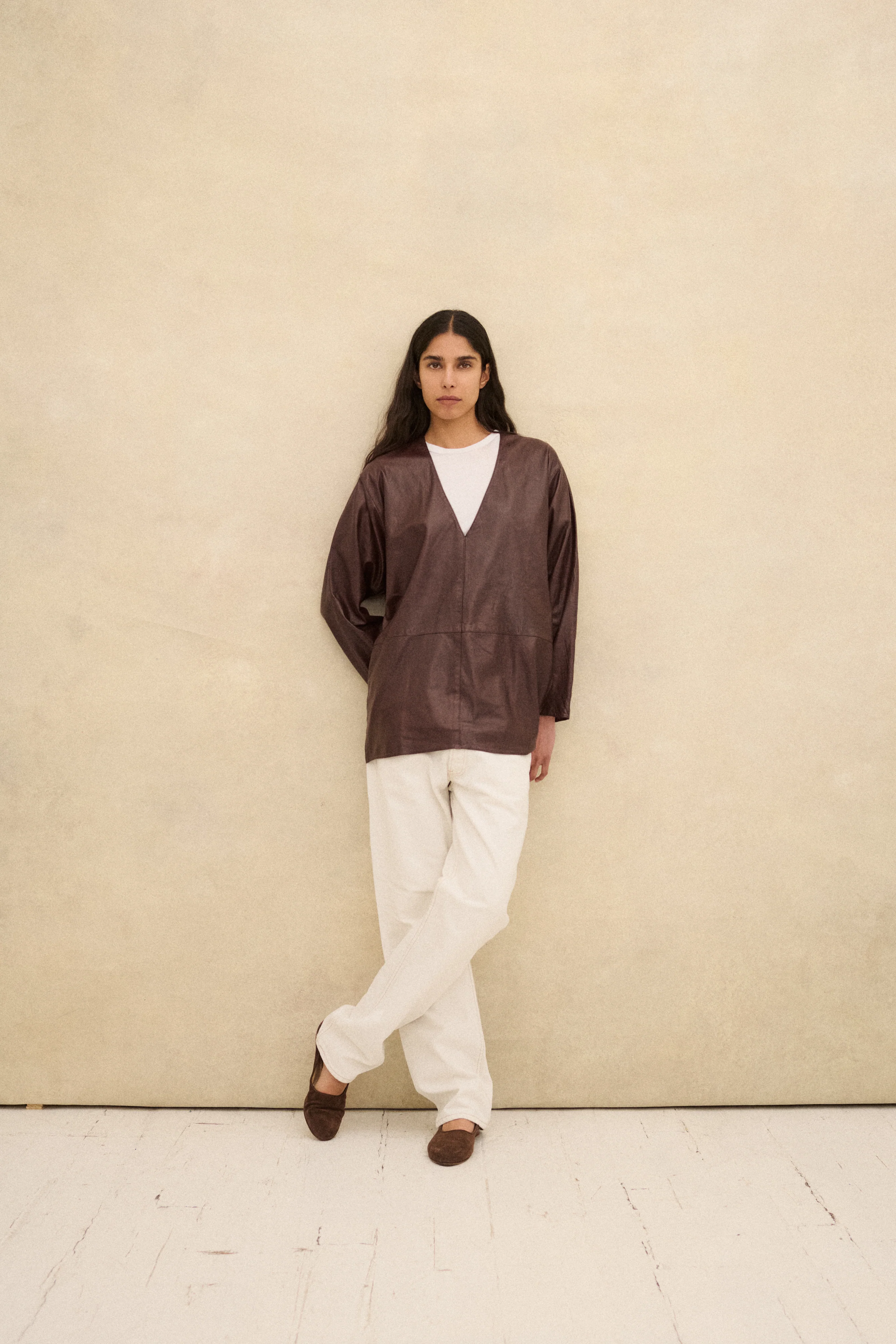 Calvin Klein Leather Top - Image 10