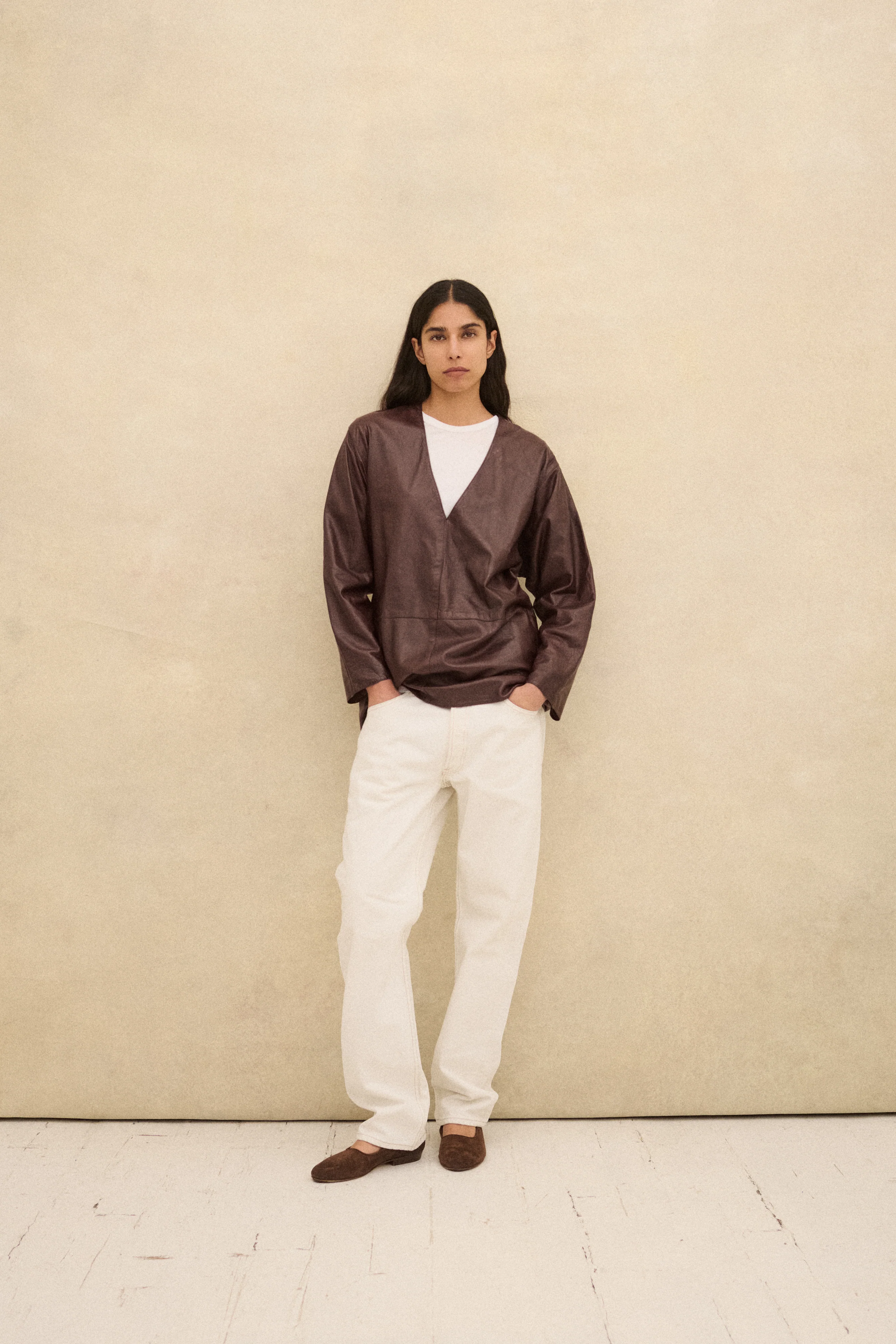 Calvin Klein Leather Top - Image 14