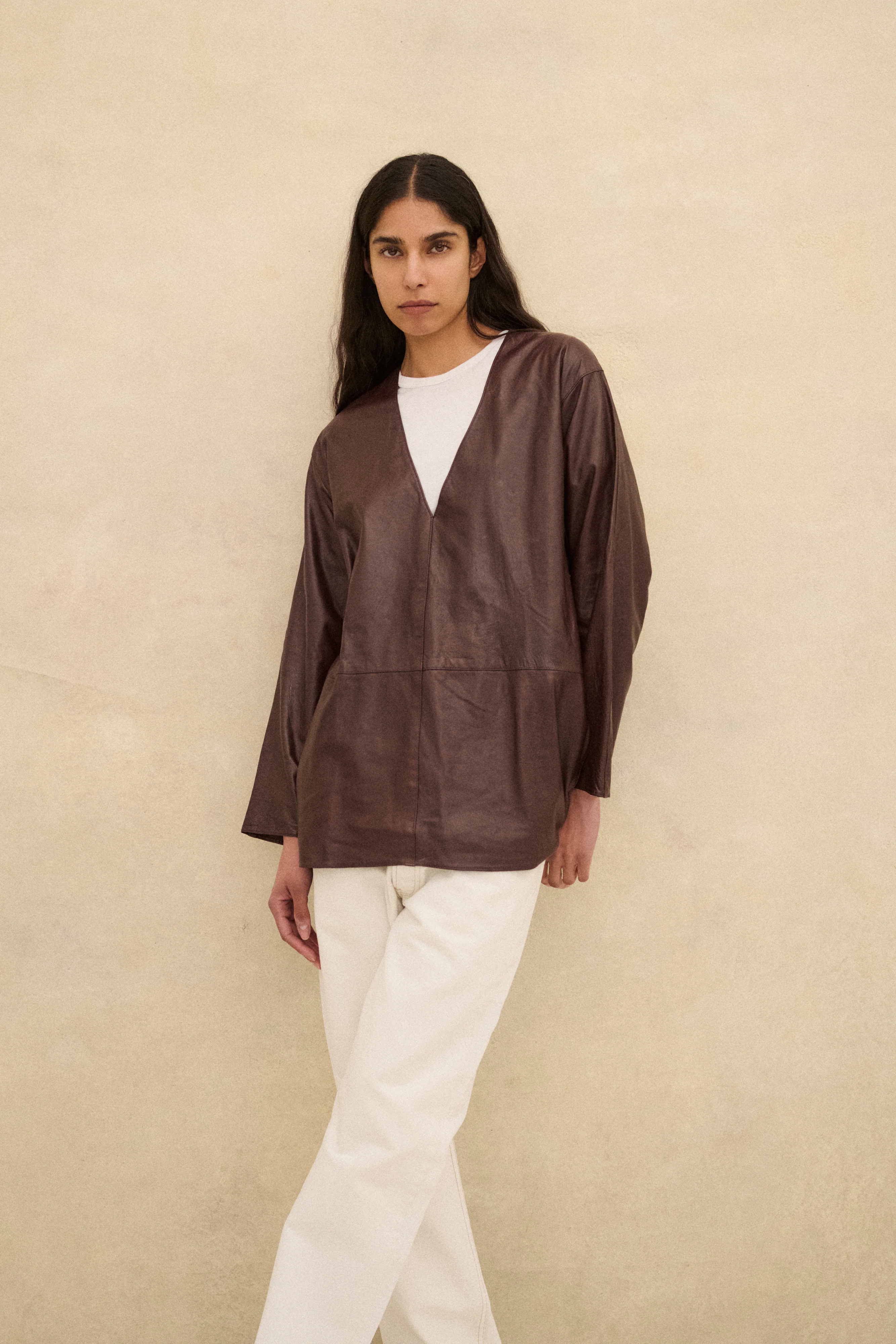 Calvin Klein Leather Top - Image 17