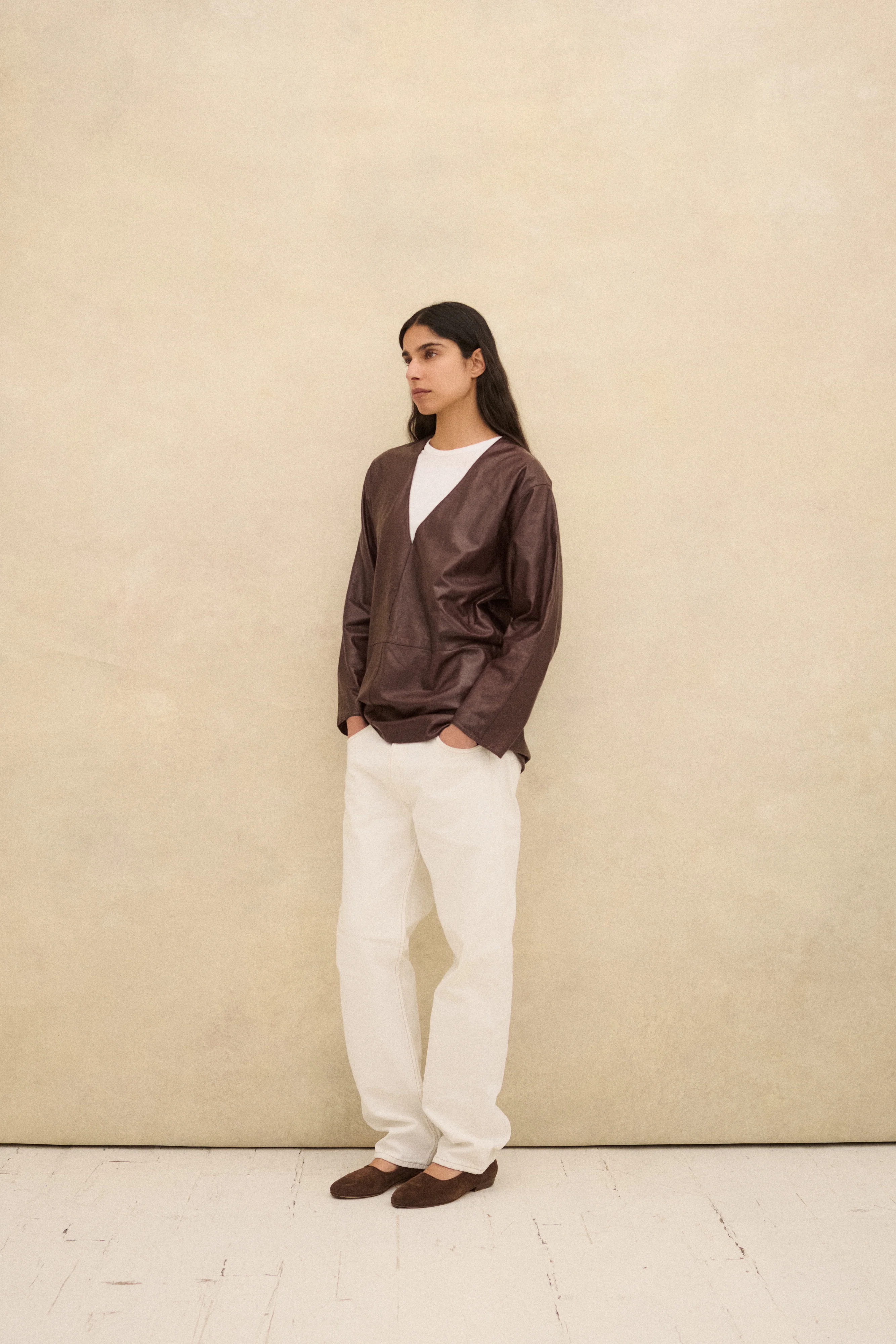 Calvin Klein Leather Top - Image 7