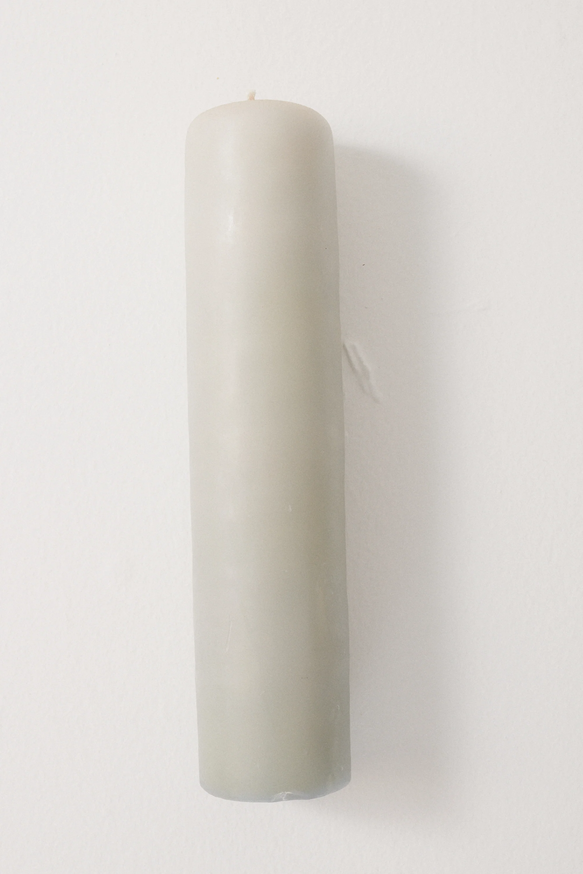Celadon Beeswax Pillar Candle - Image 3