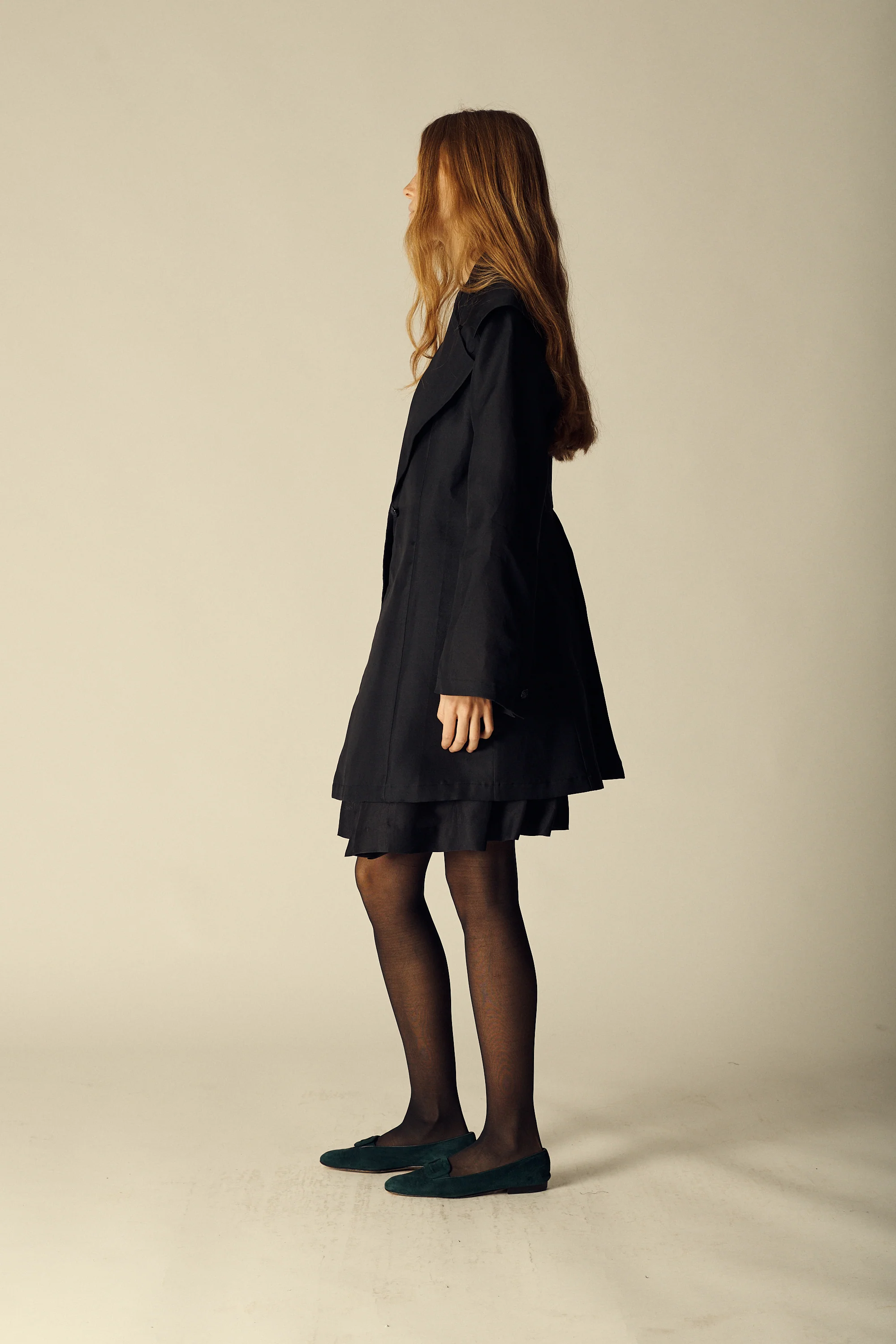 Claude Montana Organza Pleat Skirt - Image 15