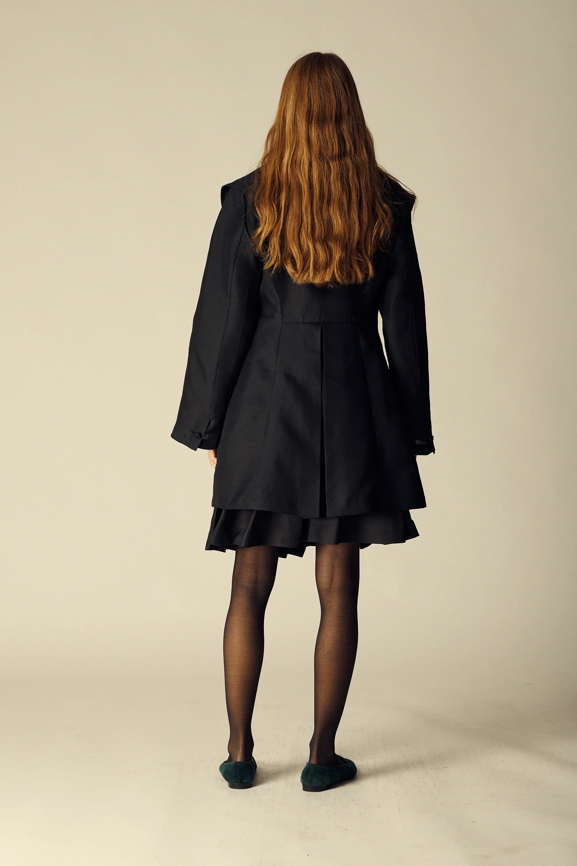 Claude Montana Organza Pleat Skirt - Image 20