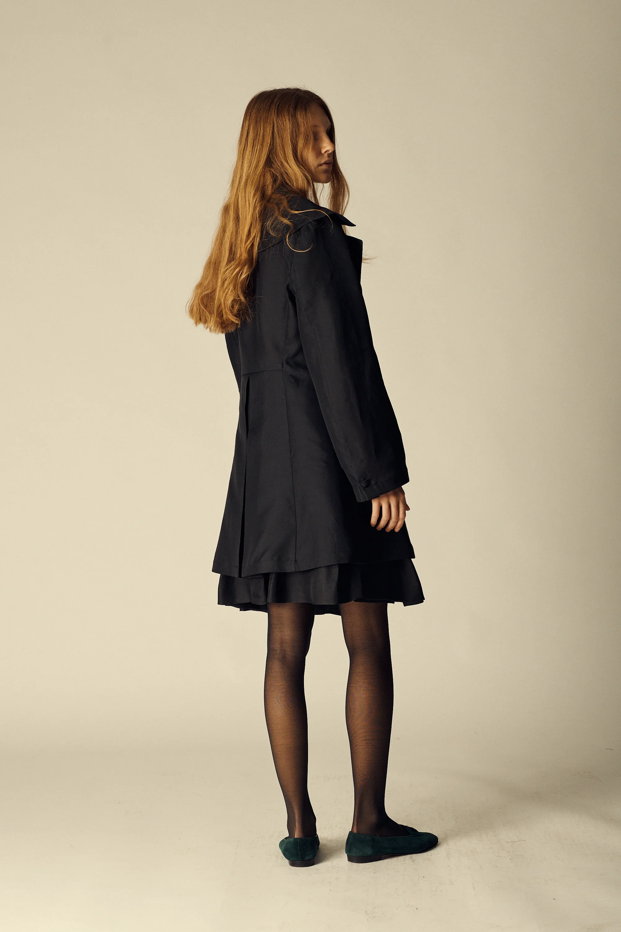 Claude Montana Organza Pleat Skirt - Image 6