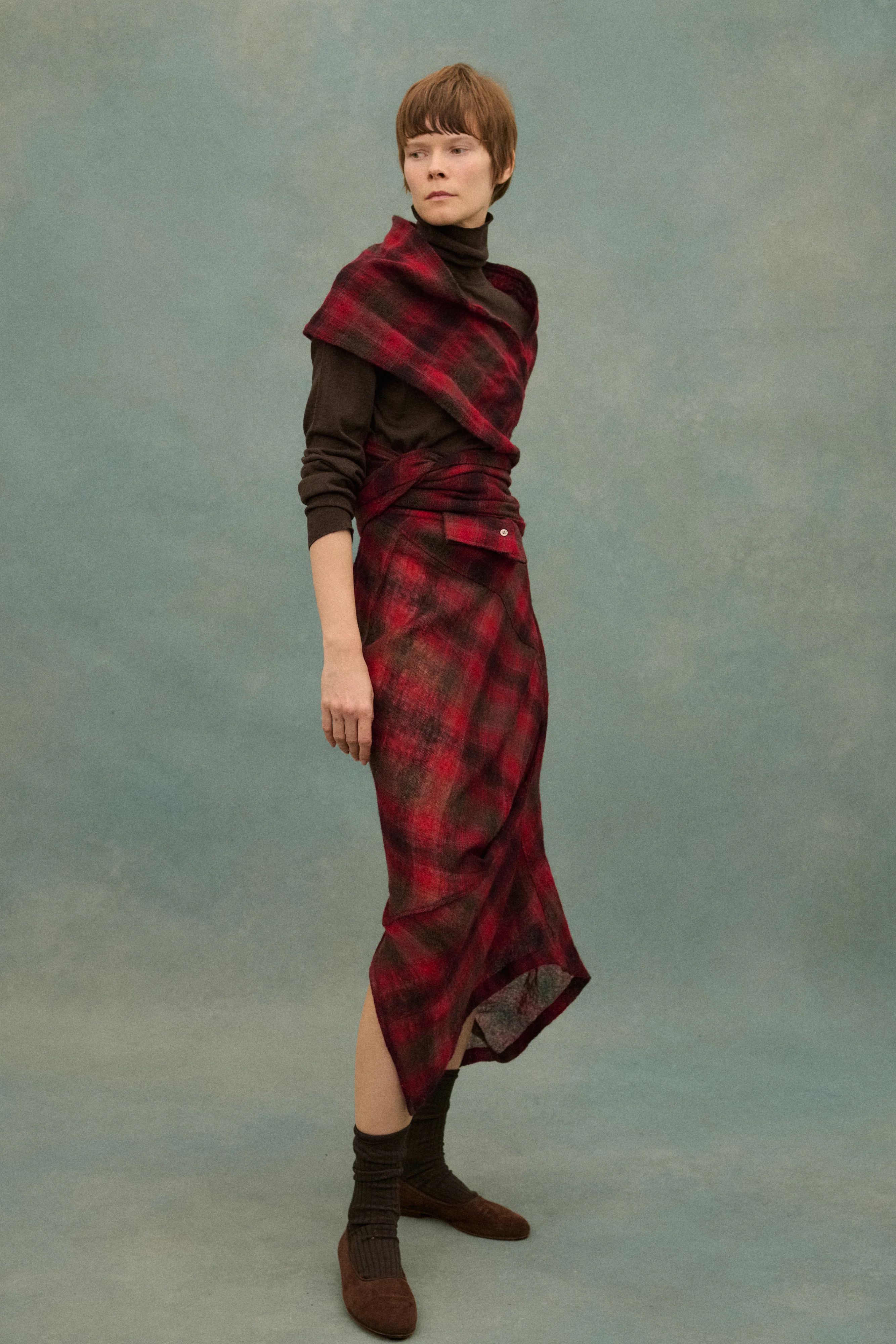 1994 Junya Watanabe Tartan Skirt - Image 7