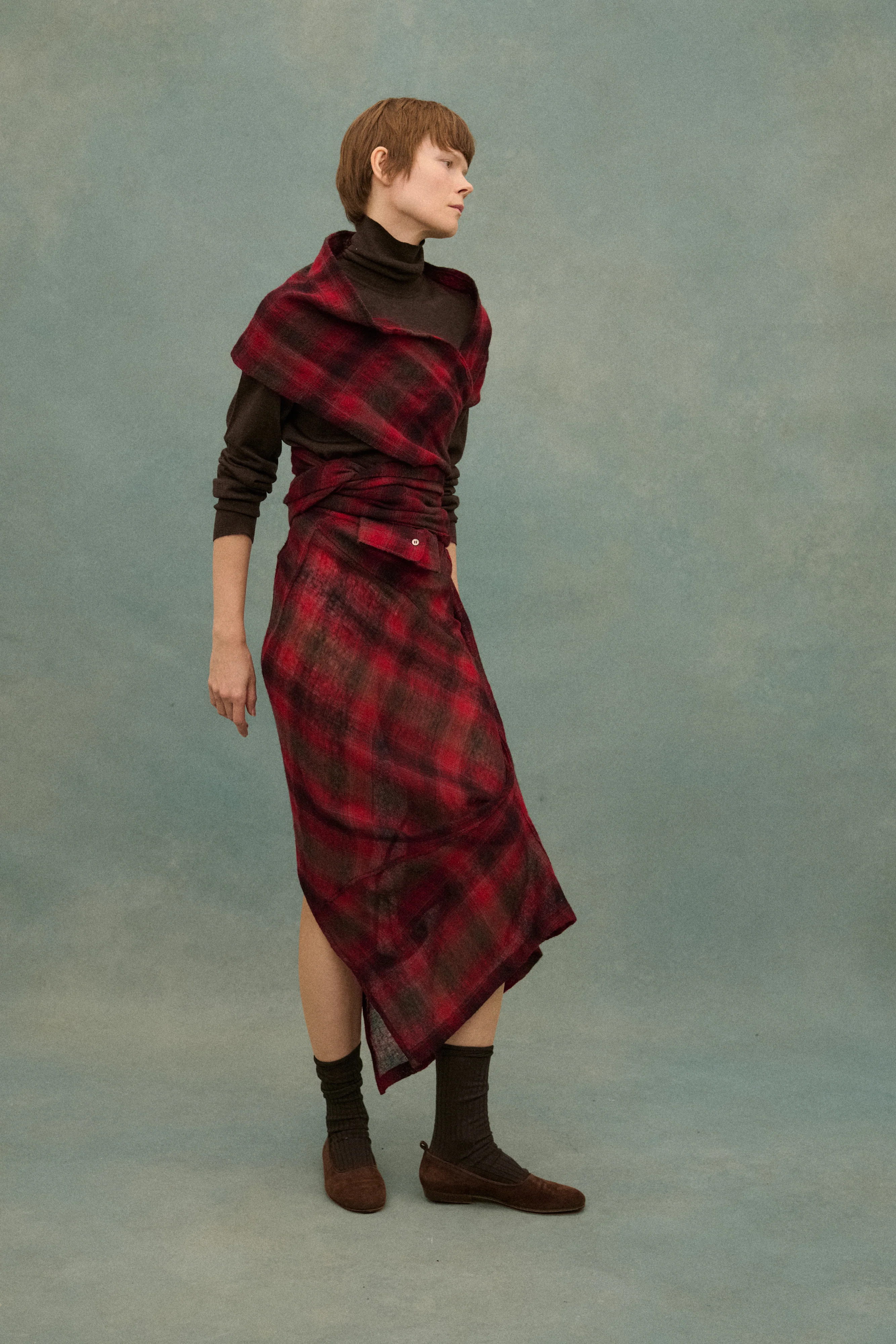 1994 Junya Watanabe Tartan Skirt - Image 8