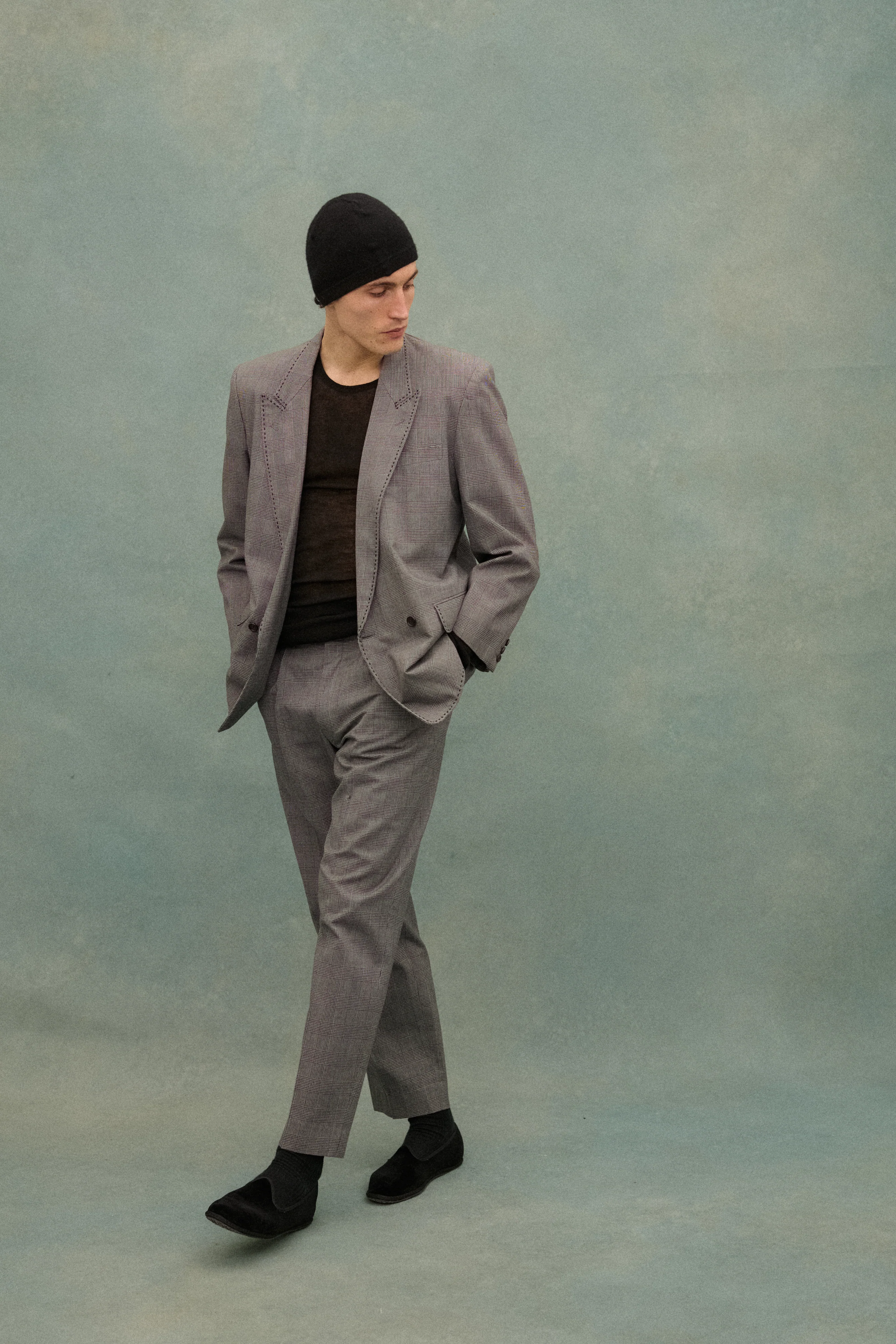 Comme des Garçons Glen Check Suit - Image 11