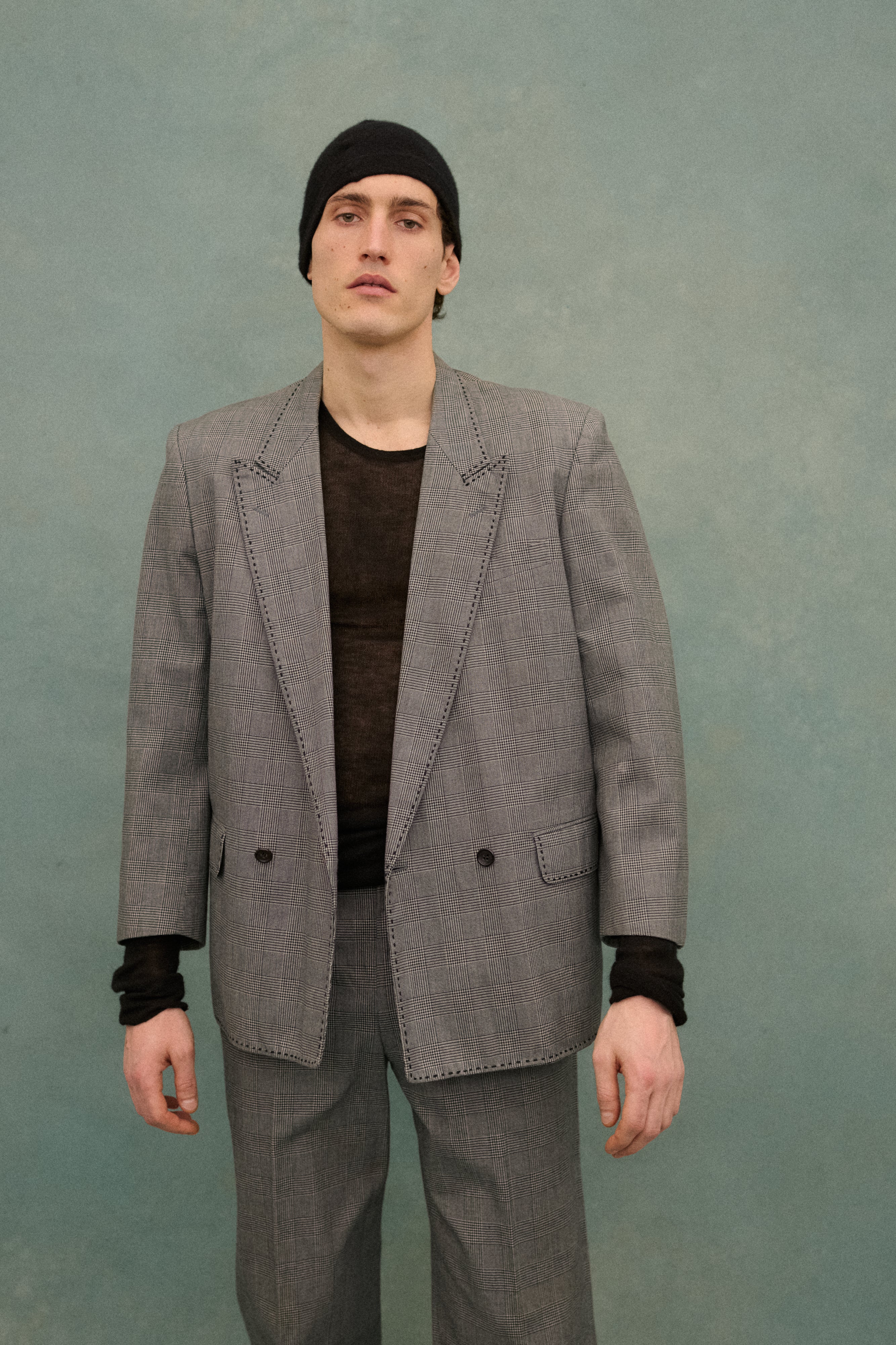 Comme des Garçons Glen Check Suit - Image 23