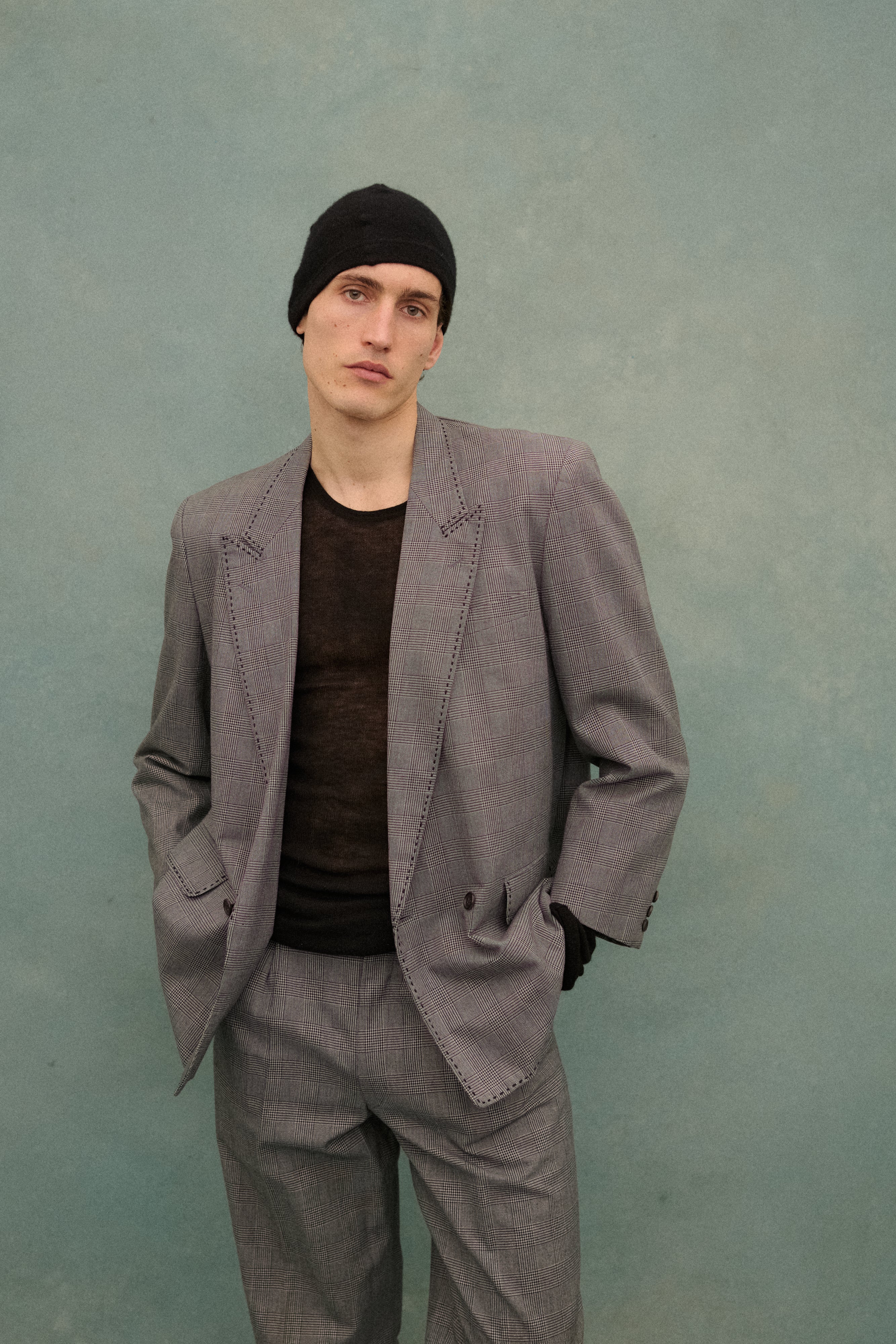 Comme des Garçons Glen Check Suit - Image 25