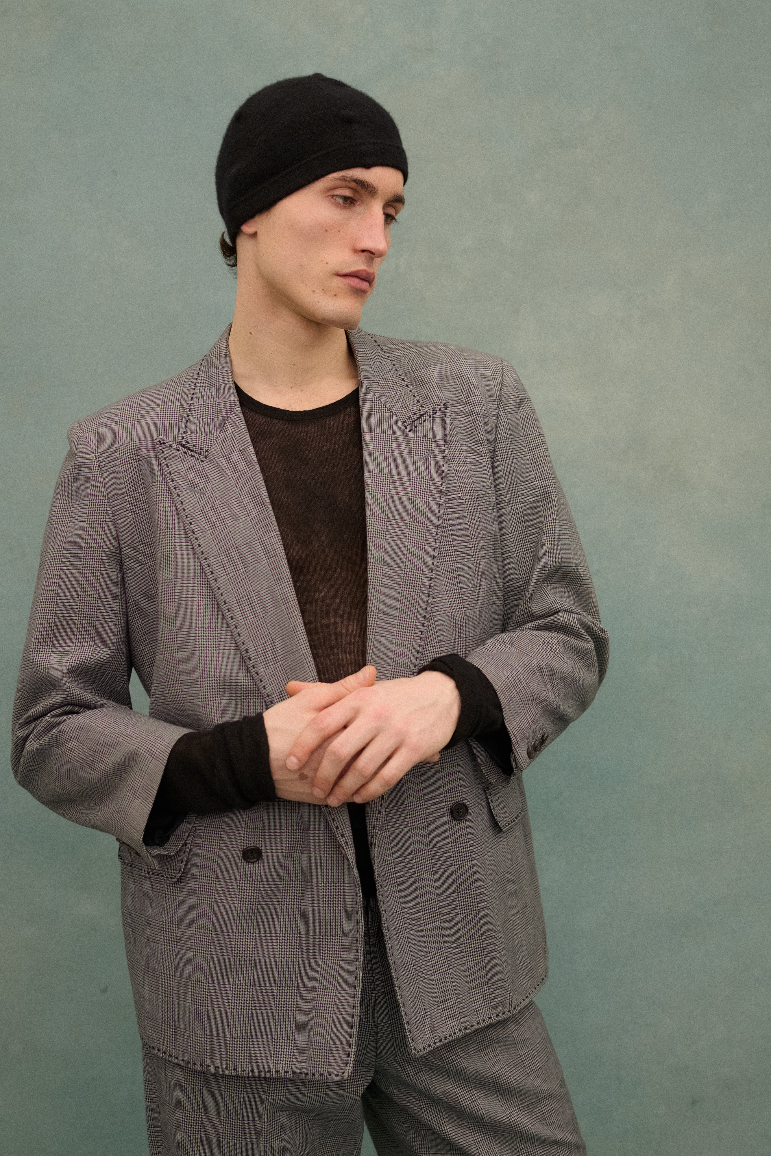 Comme des Garçons Glen Check Suit - Image 26