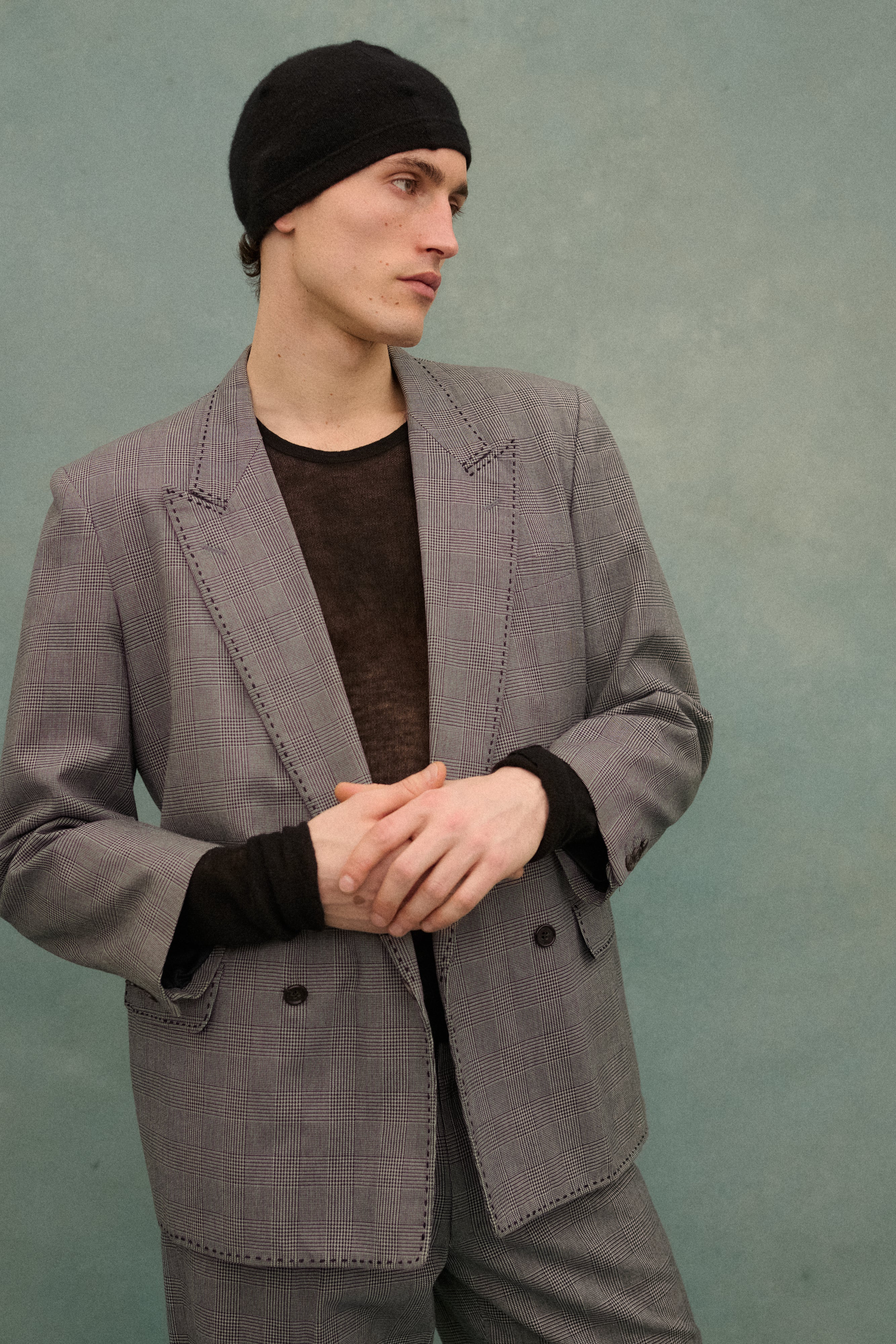 Comme des Garçons Glen Check Suit - Image 28