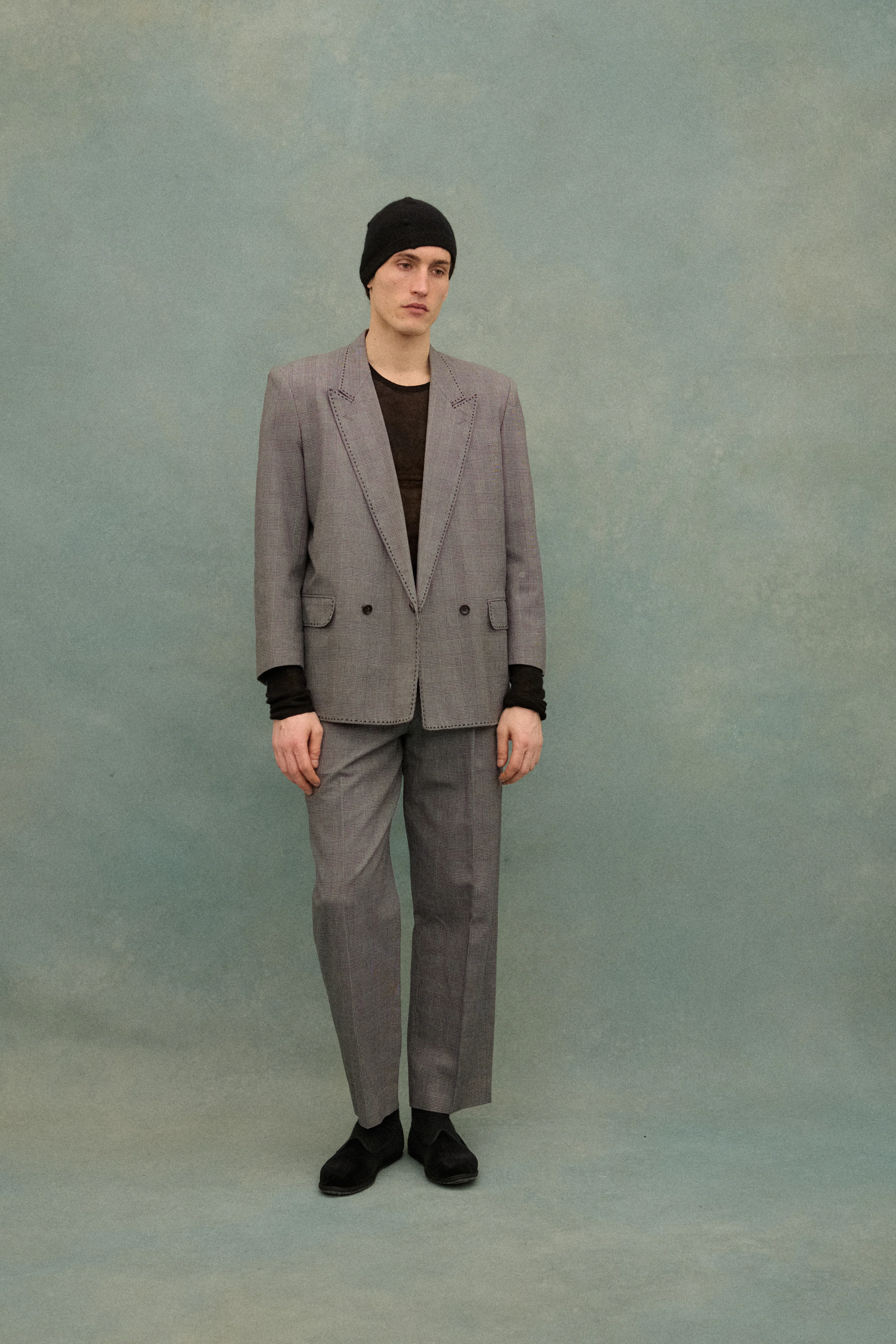 Comme des Garçons Glen Check Suit - Image 6