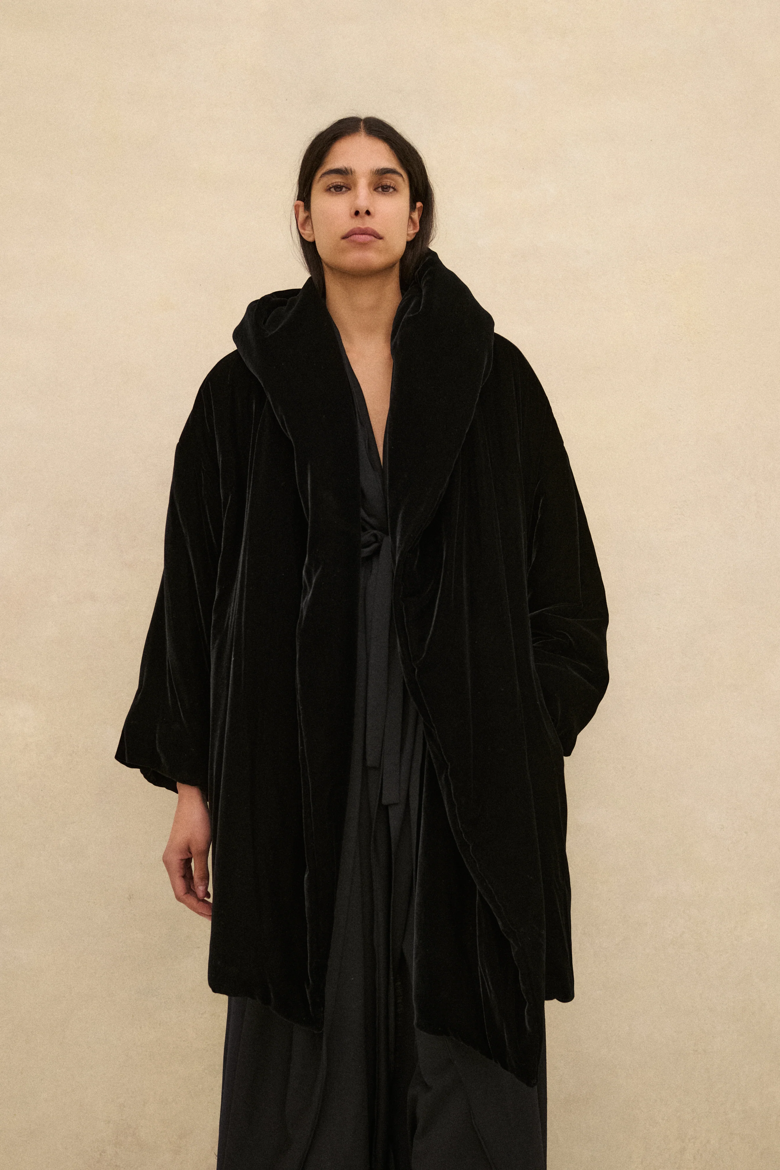 Donna Karan Velvet Coat - Image 13