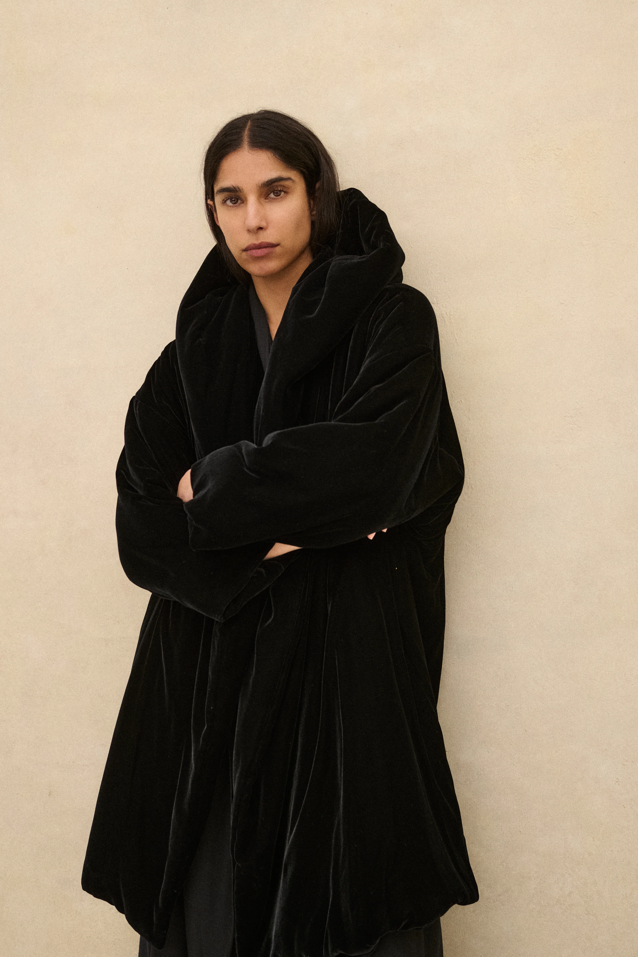 Donna Karan Velvet Coat - Image 4