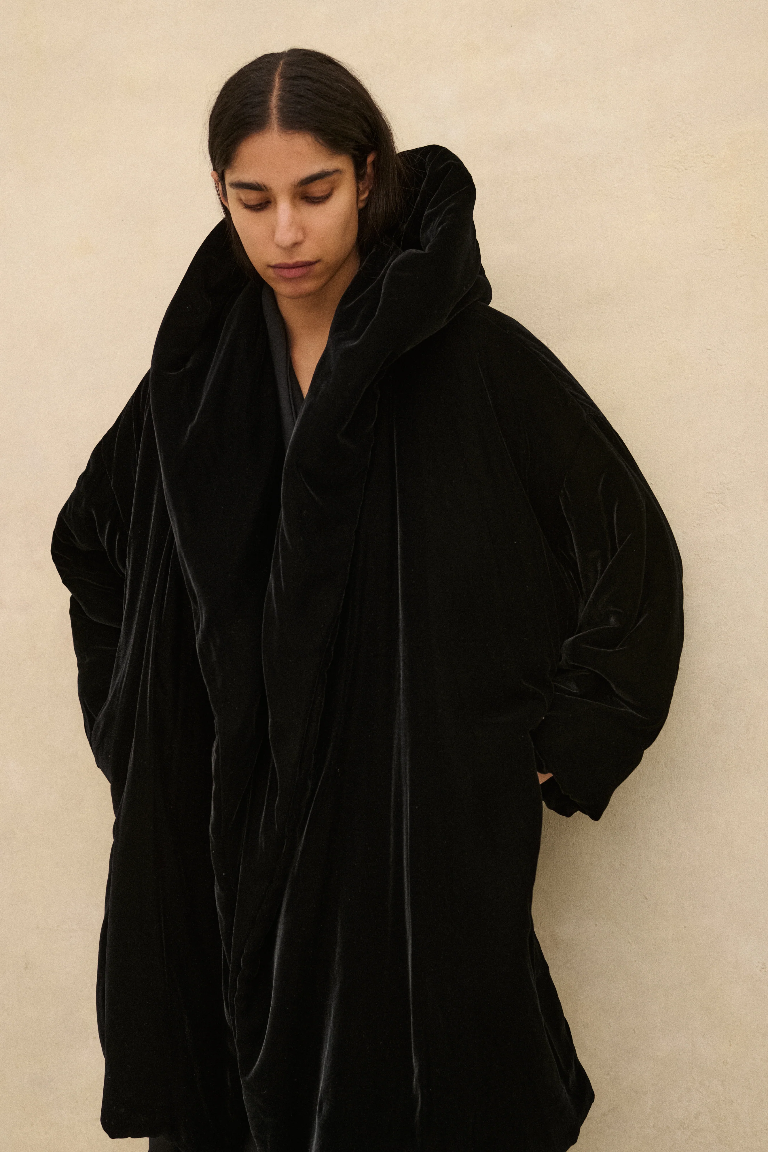 Donna Karan Velvet Coat - Image 8