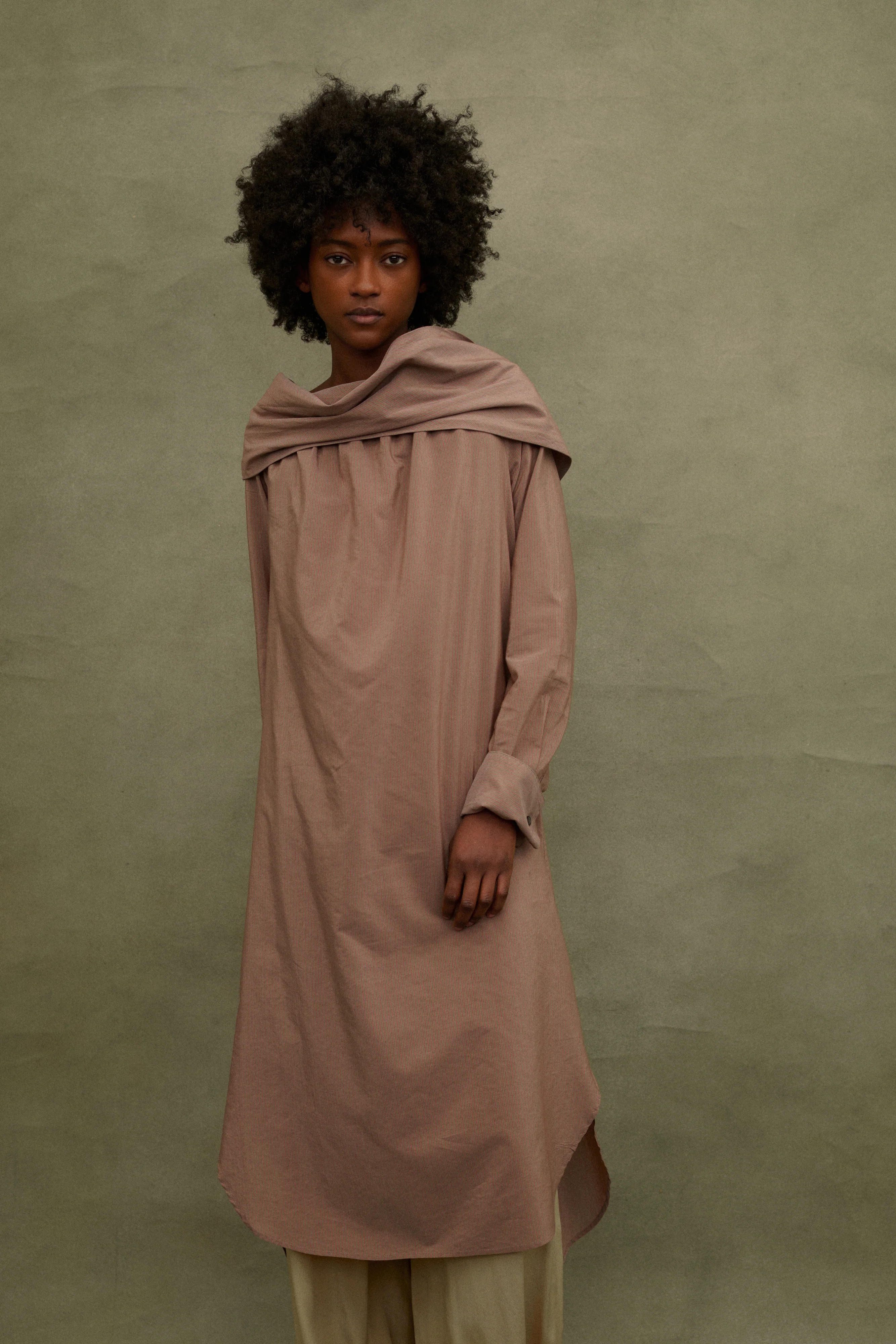 Dries Van Noten Pinstripe Tunic - Image 13