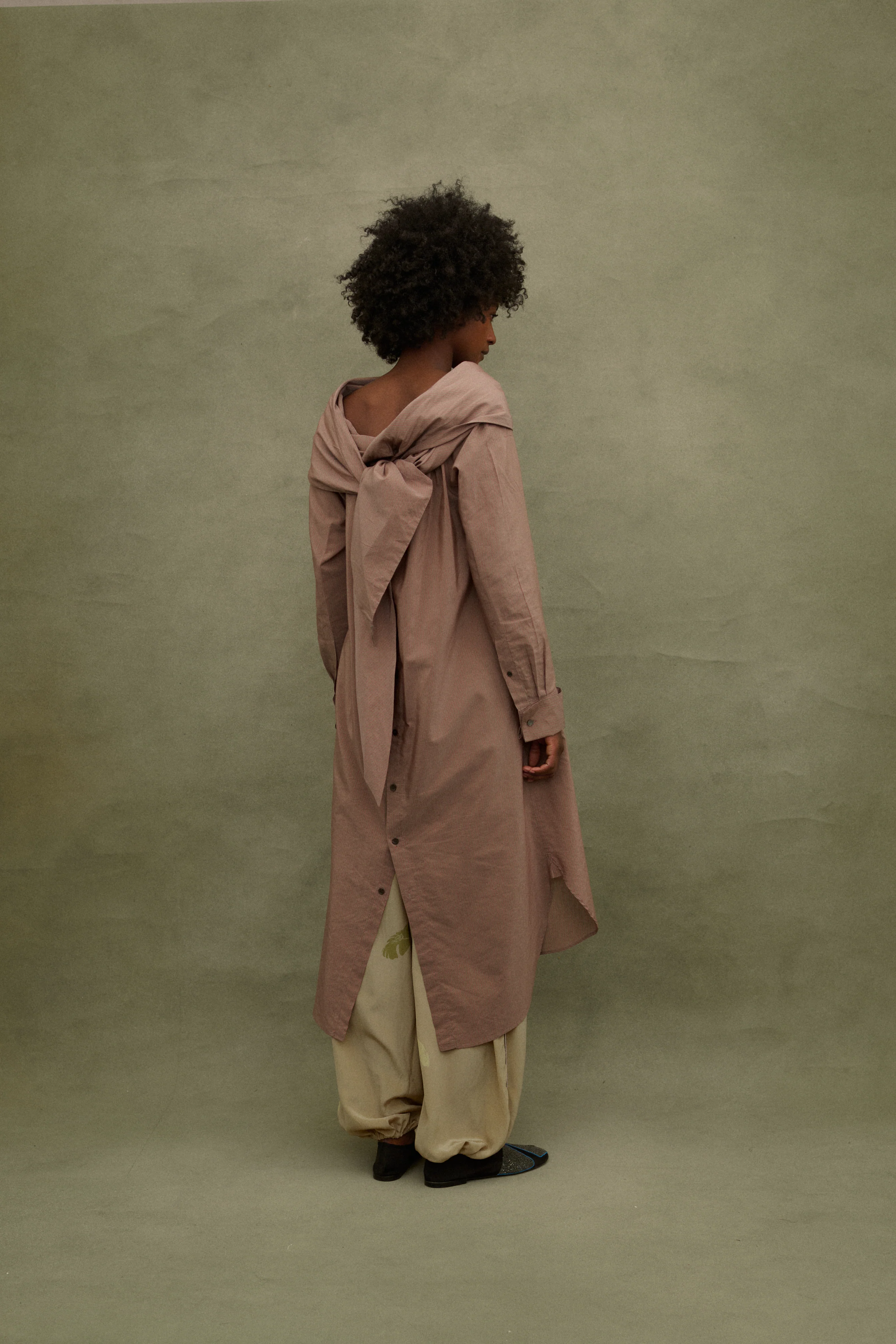Dries Van Noten Pinstripe Tunic - Image 7