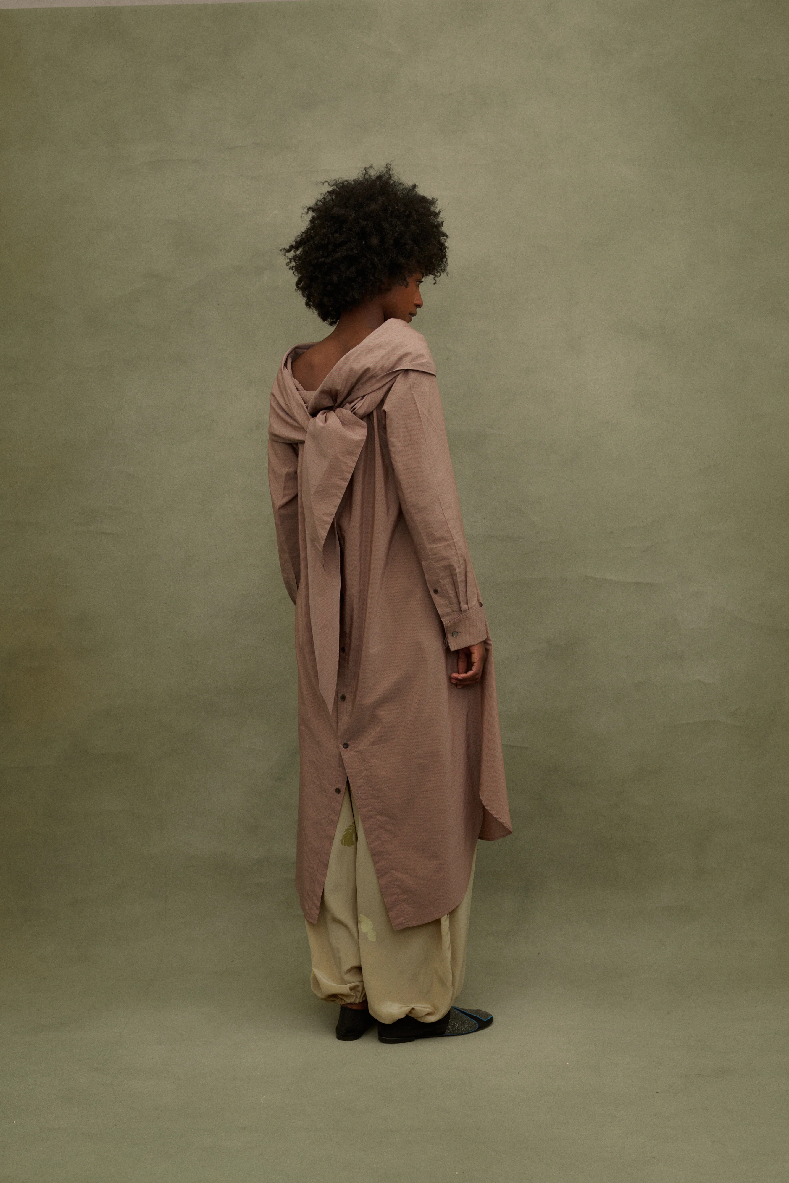 Dries Van Noten Pinstripe Tunic - Image 8