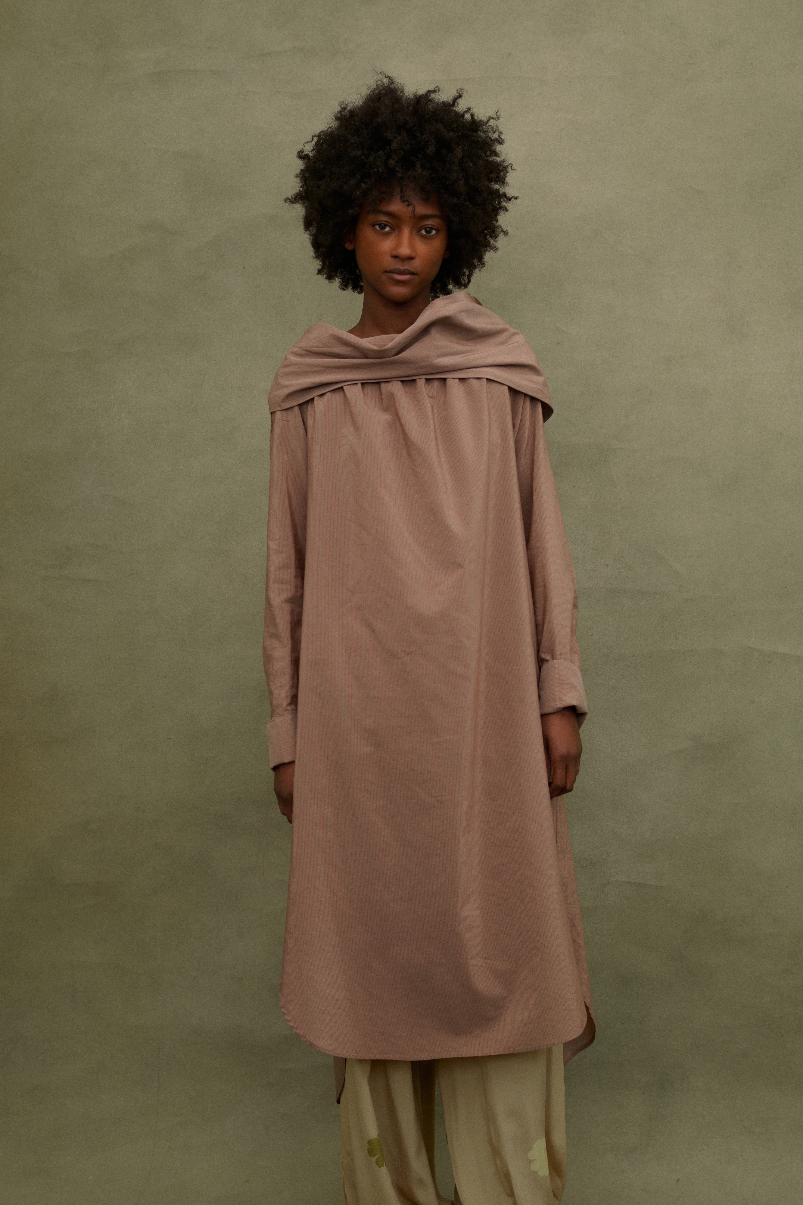 Dries Van Noten Pinstripe Tunic - Image 9