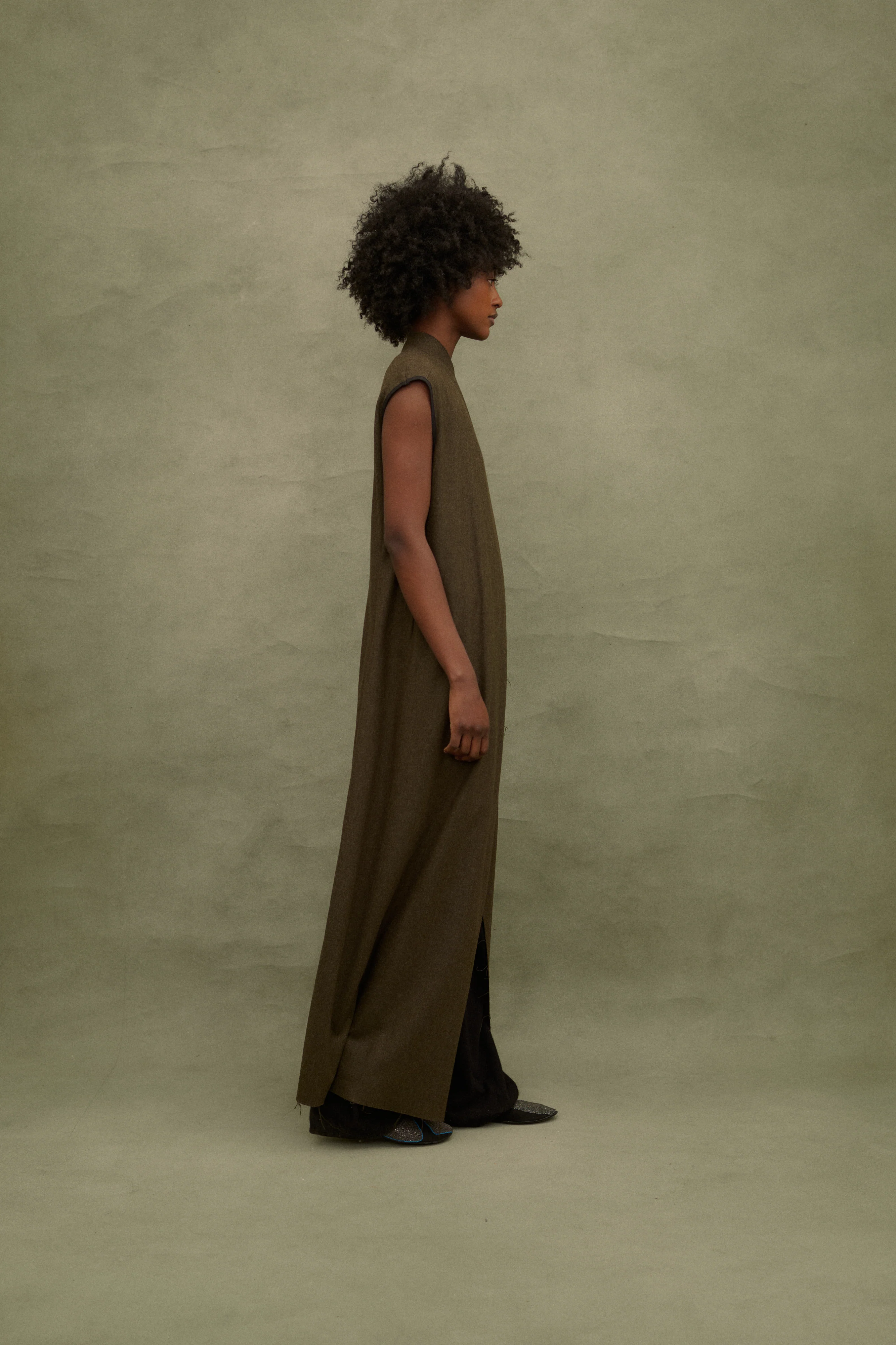 Dries Van Noten Raw Hem Tunic - Image 10
