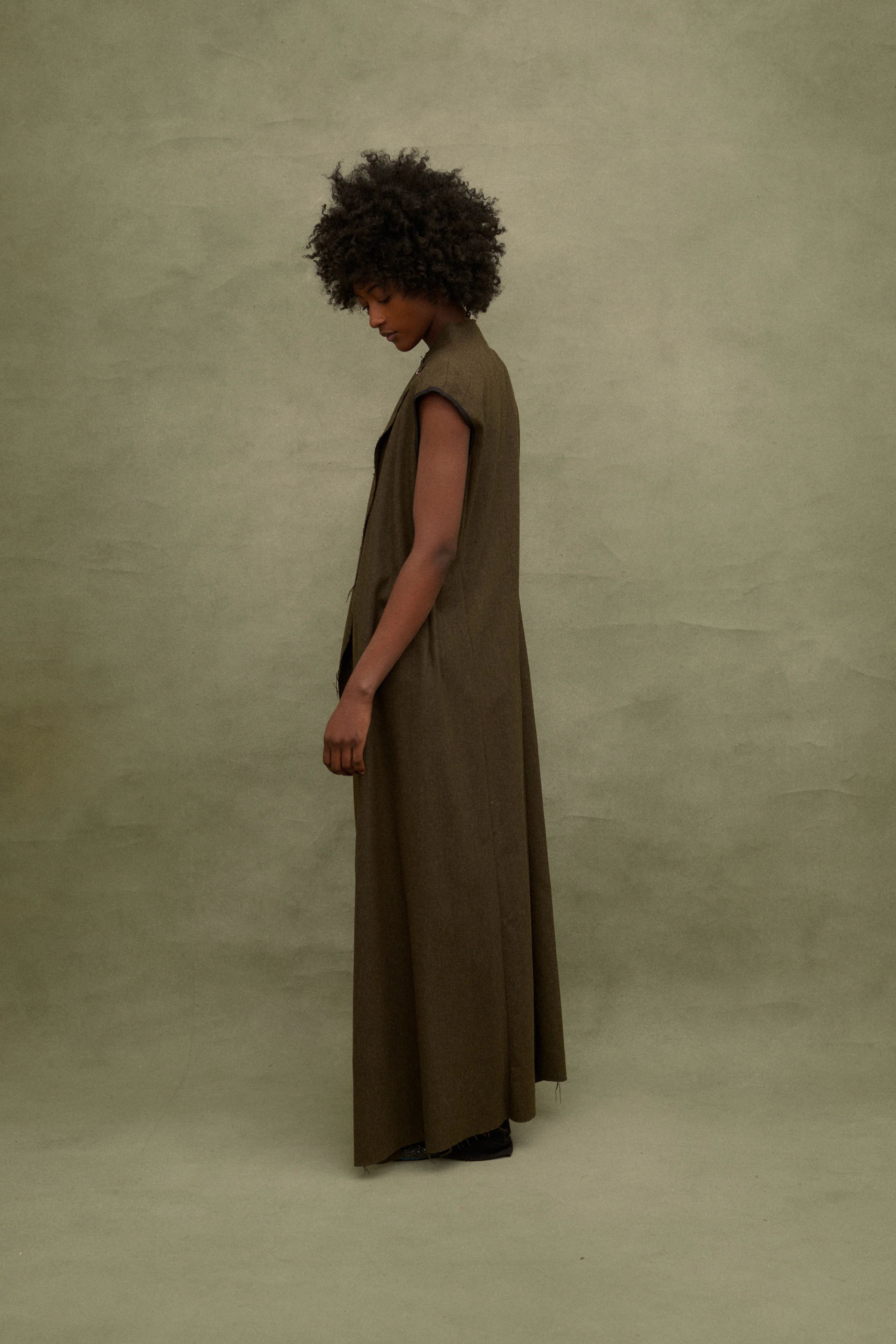 Dries Van Noten Raw Hem Tunic - Image 11