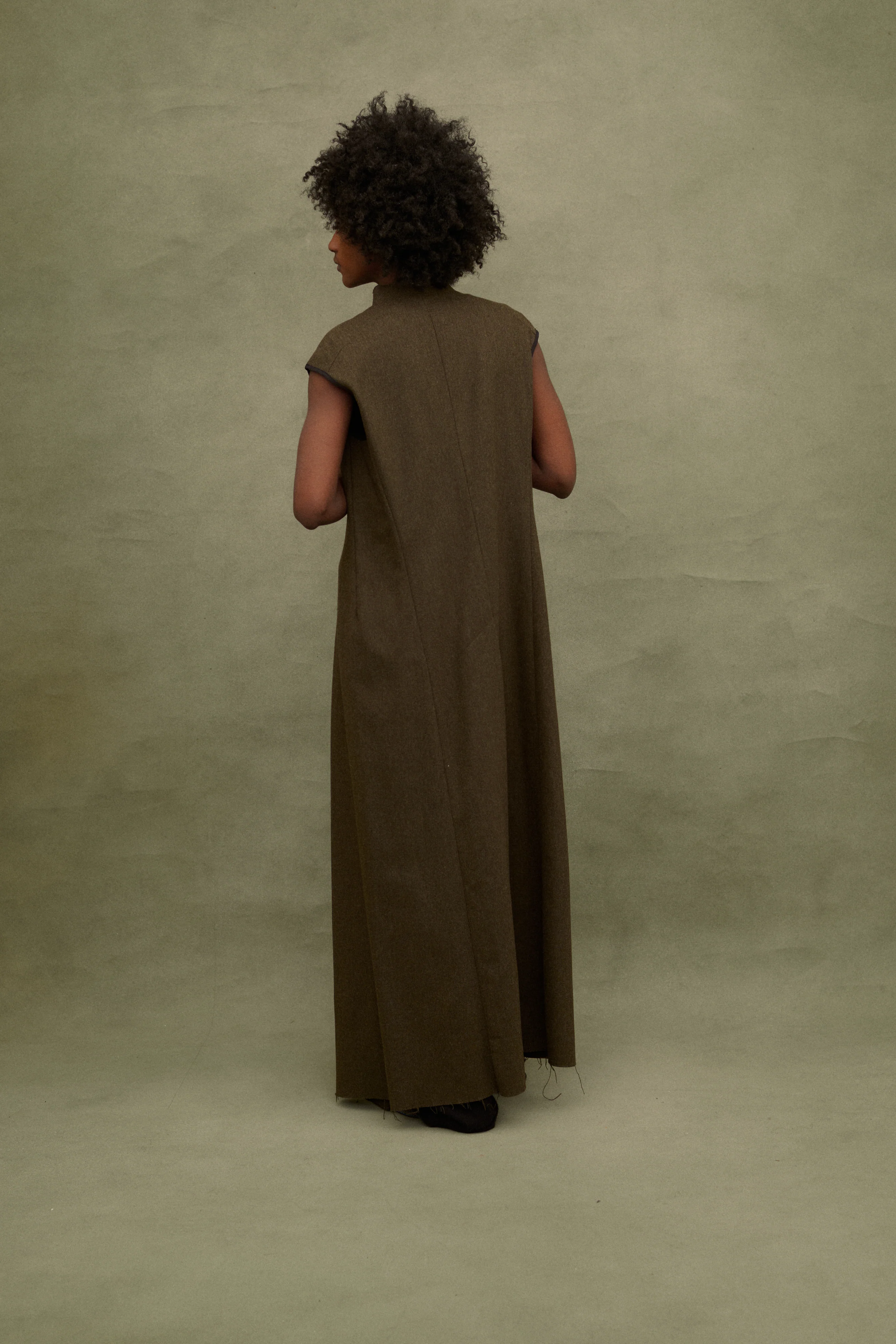 Dries Van Noten Raw Hem Tunic - Image 3