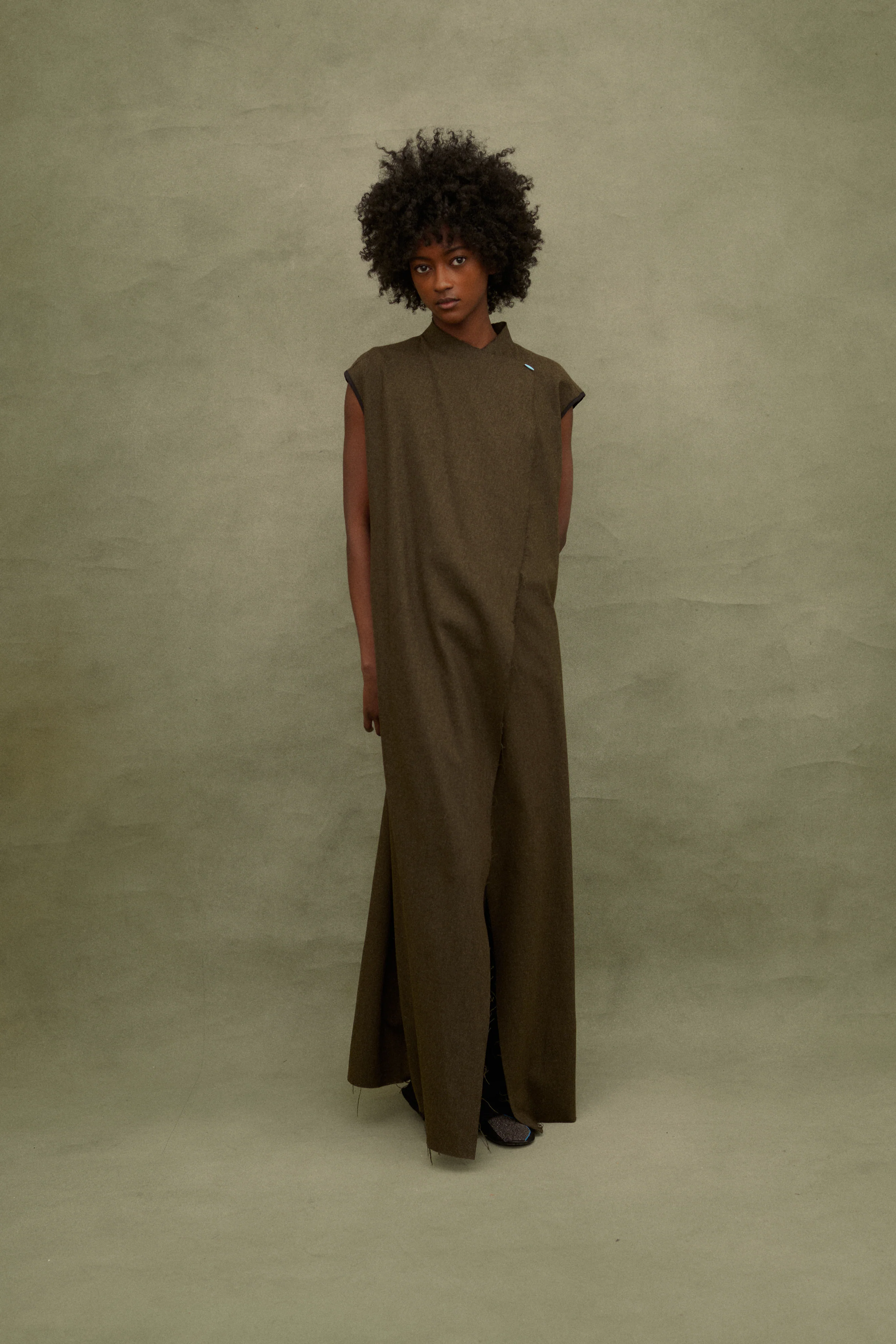 Dries Van Noten Raw Hem Tunic - Image 4