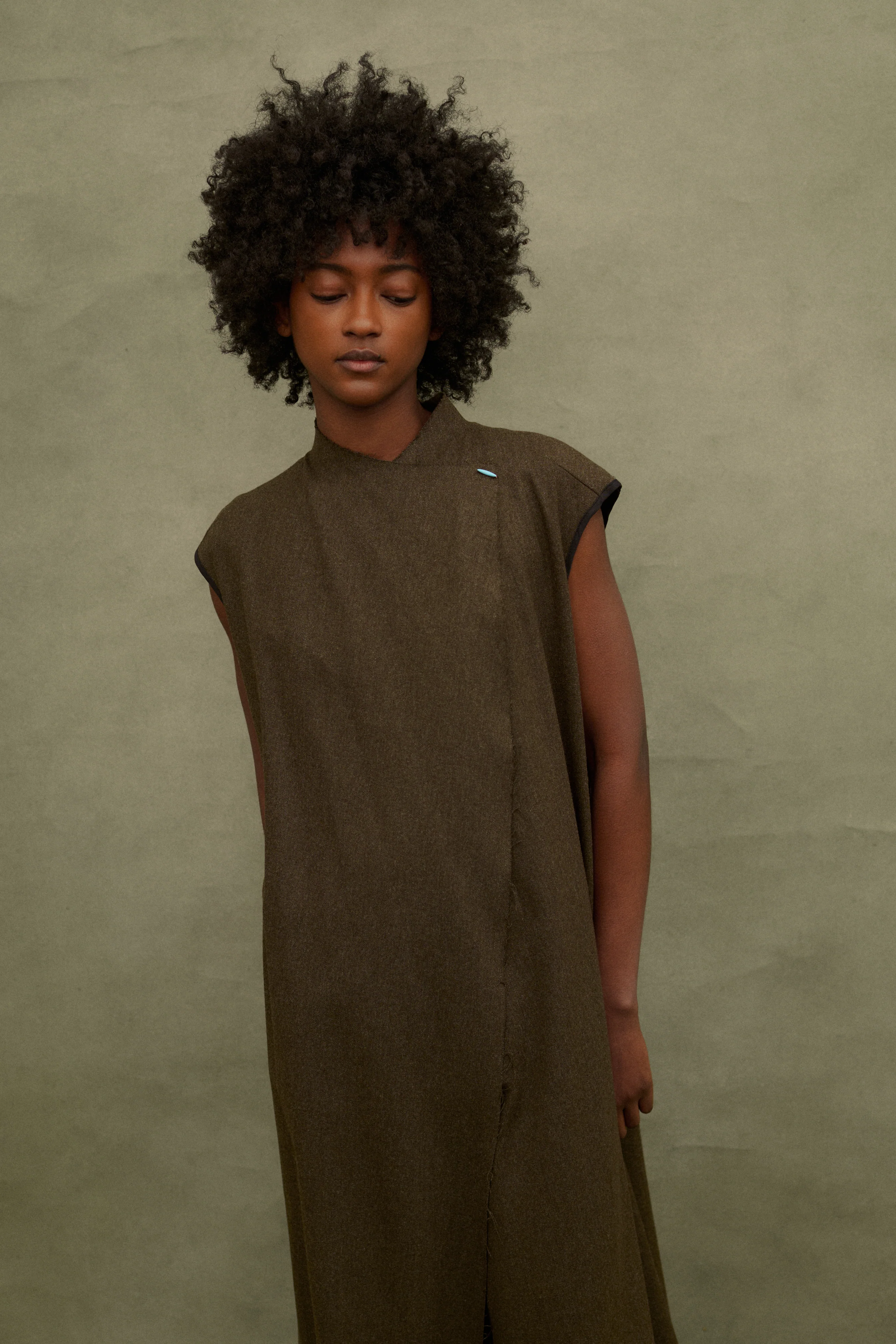 Dries Van Noten Raw Hem Tunic - Image 5