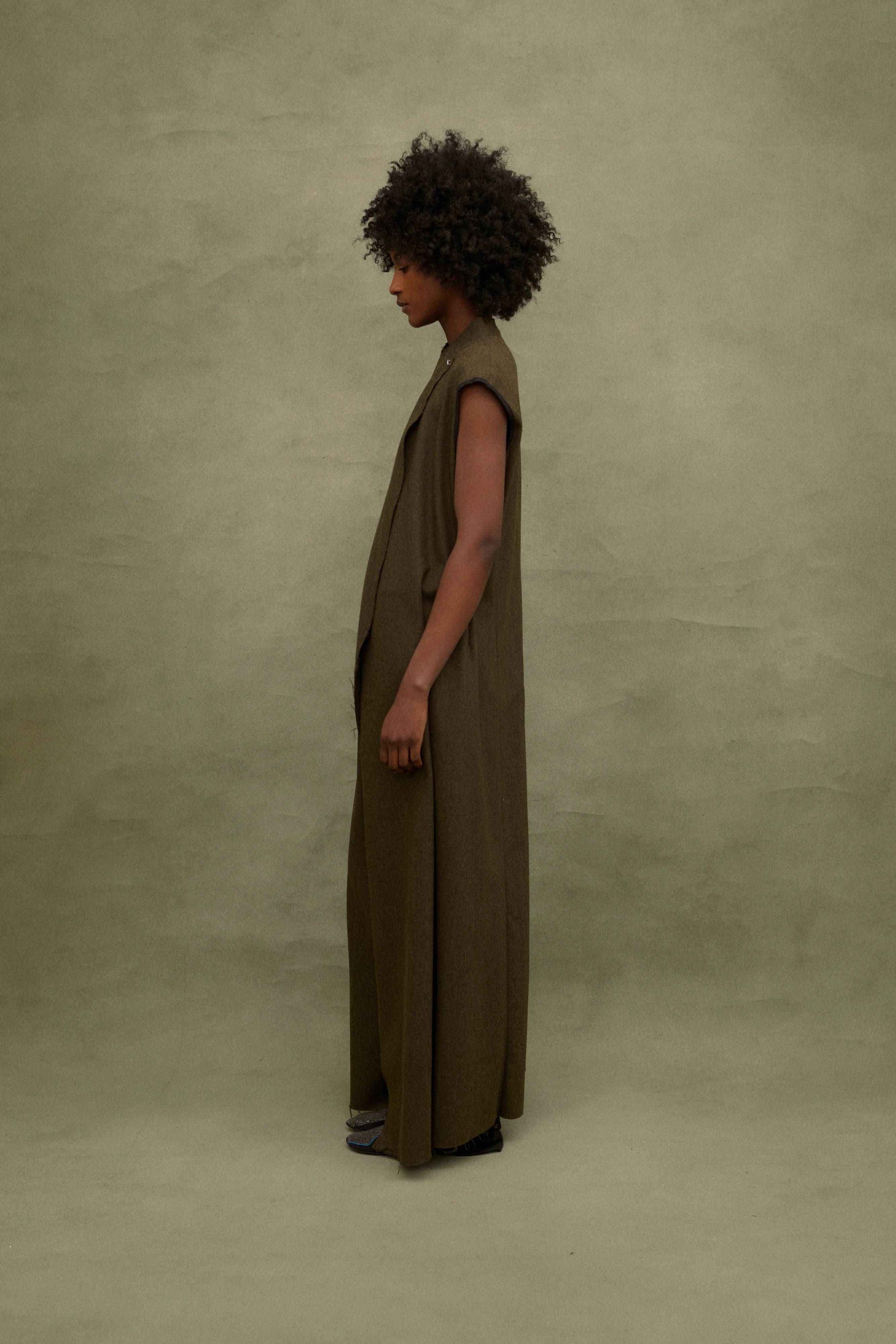 Dries Van Noten Raw Hem Tunic - Image 9